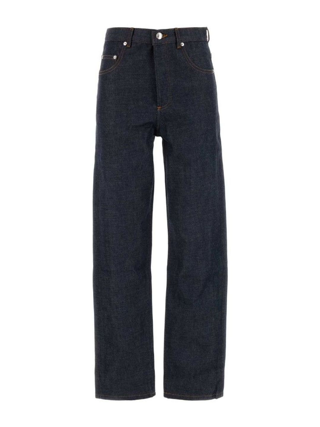 a.p.c. Navy Blue Straight Jeans-picture-48