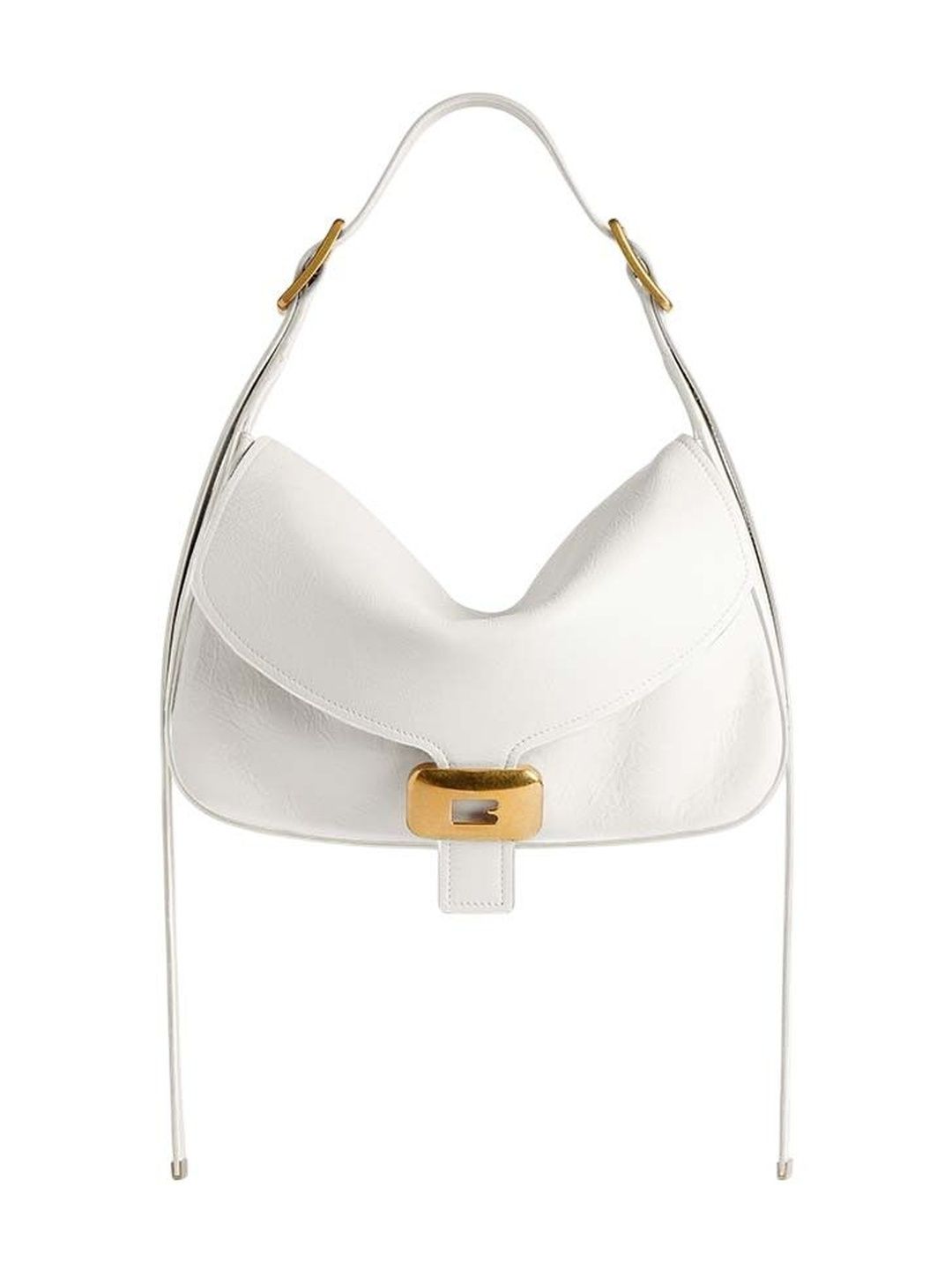 balenciaga White Clicca Medium Shoulder Bag-picture-19