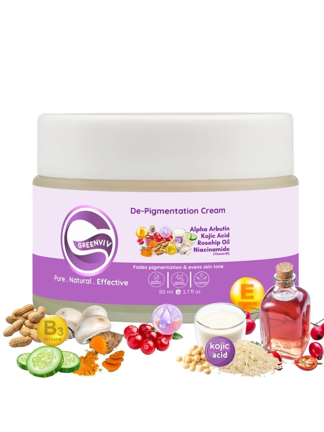 Greenviv De-Pigmentation Cream - 50 ml-image-33