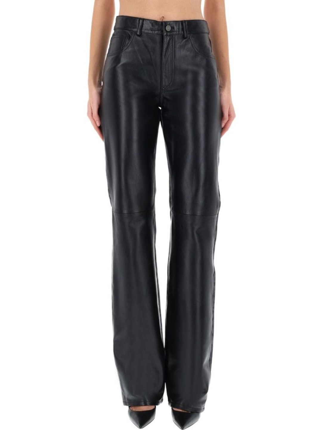 Black Straight High Rise Jeans-image-27