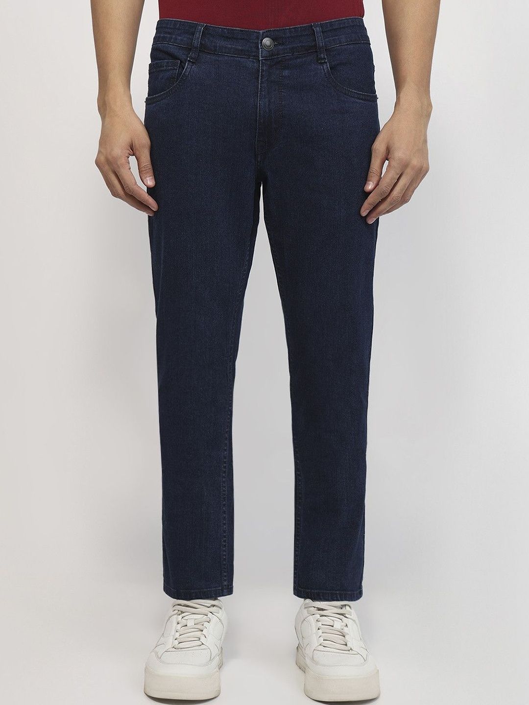 Parx Men Tapered Fit Low-Rise Stretchable Jeans-picture-11