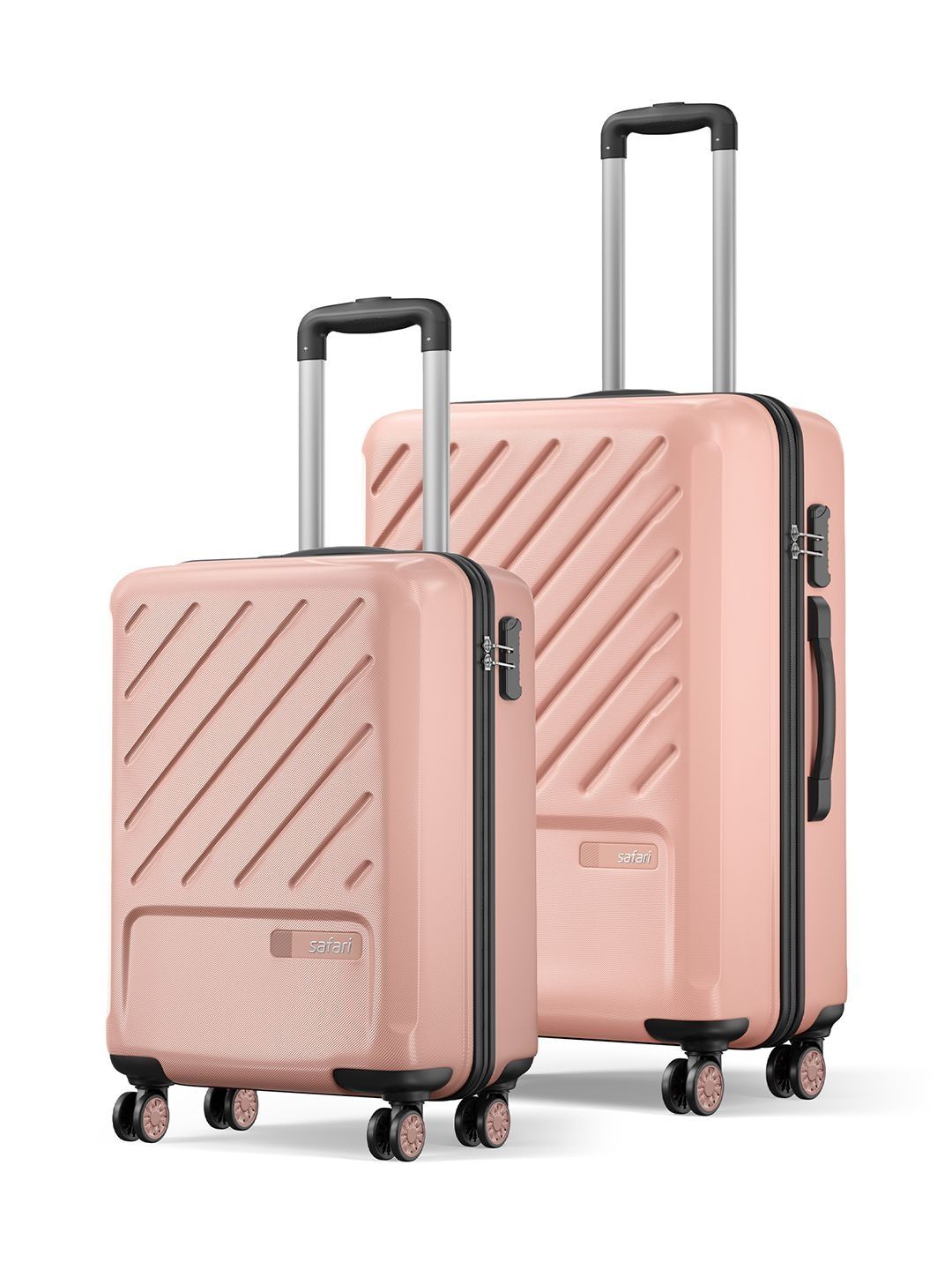 Safari Set Of 2 Symphony Textured Hard-Sided Trolley Bag-image-26