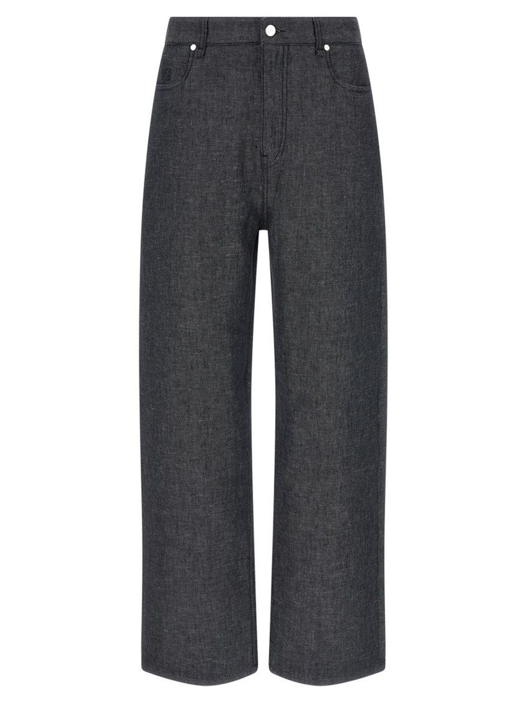 fendi Dark Grey Regular Jeans-picture-21
