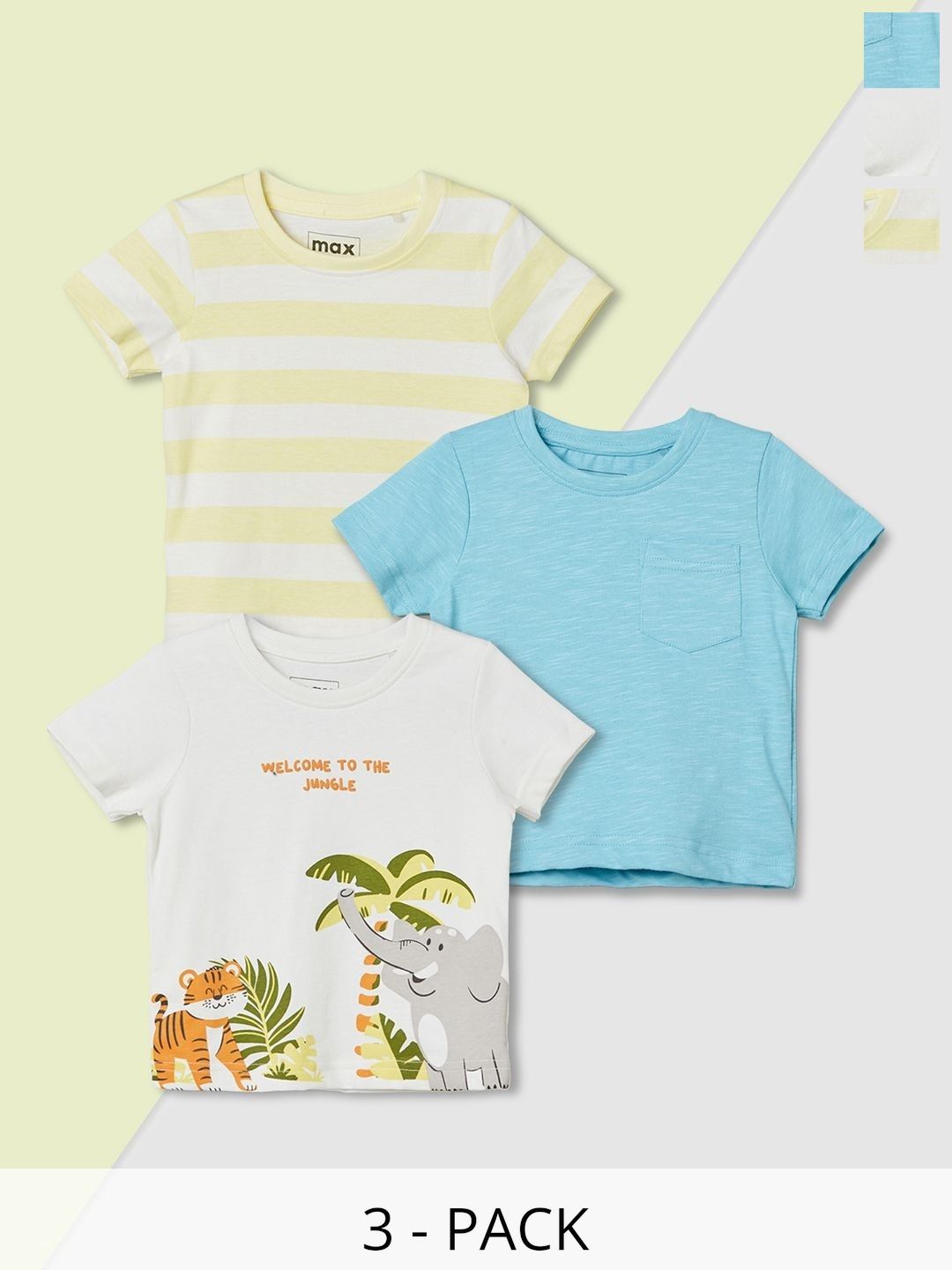 max Boys 3 Printed T-shirt-picture-29