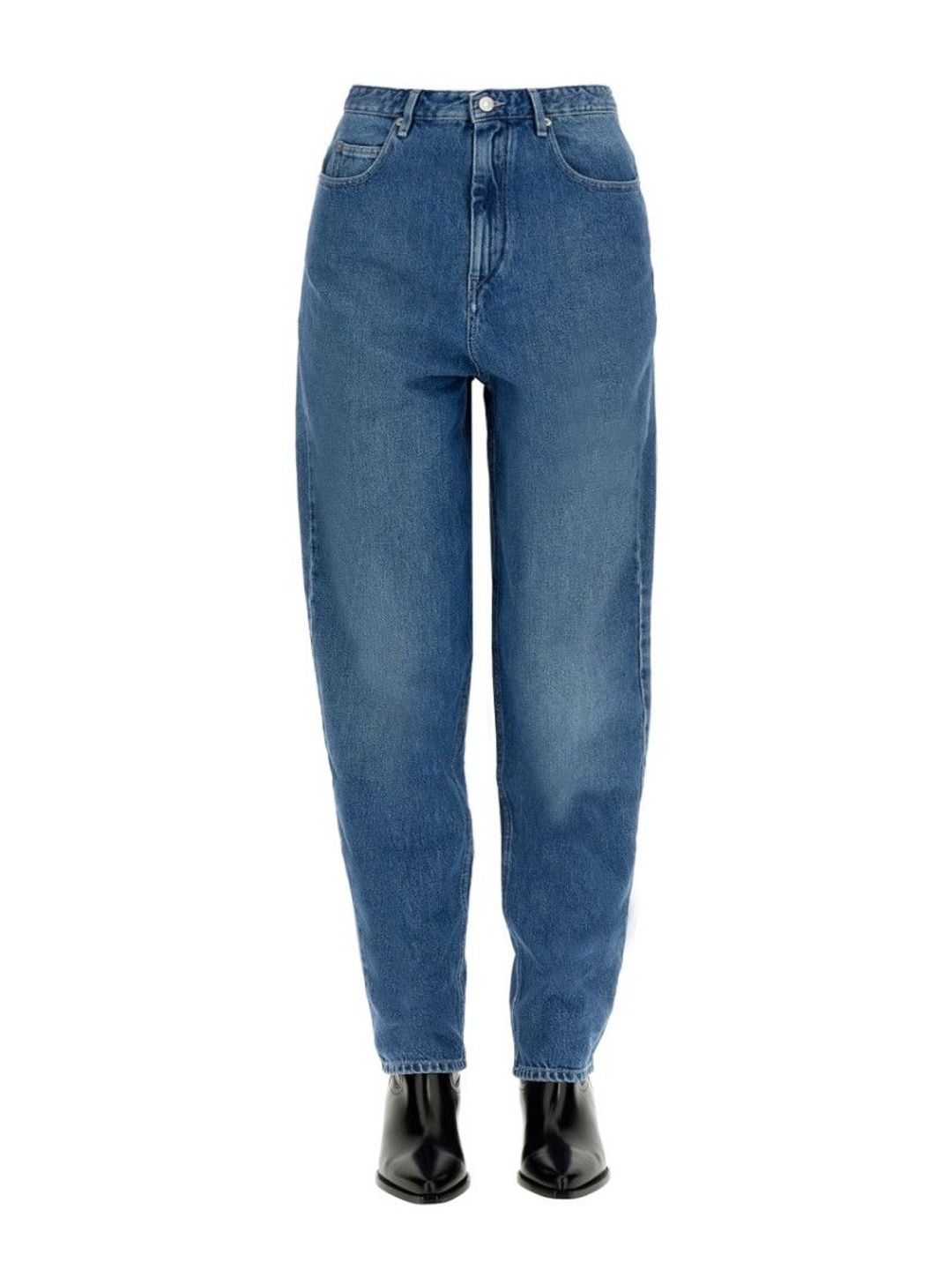 marant etoile Blue Tapered High Rise Jeans-picture-58