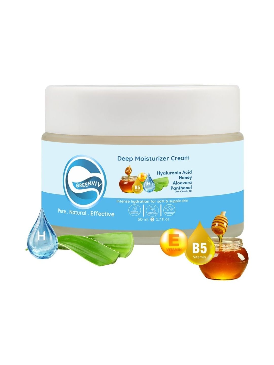 Greenviv Deep Moisturizer Cream - 50 ml-image-48