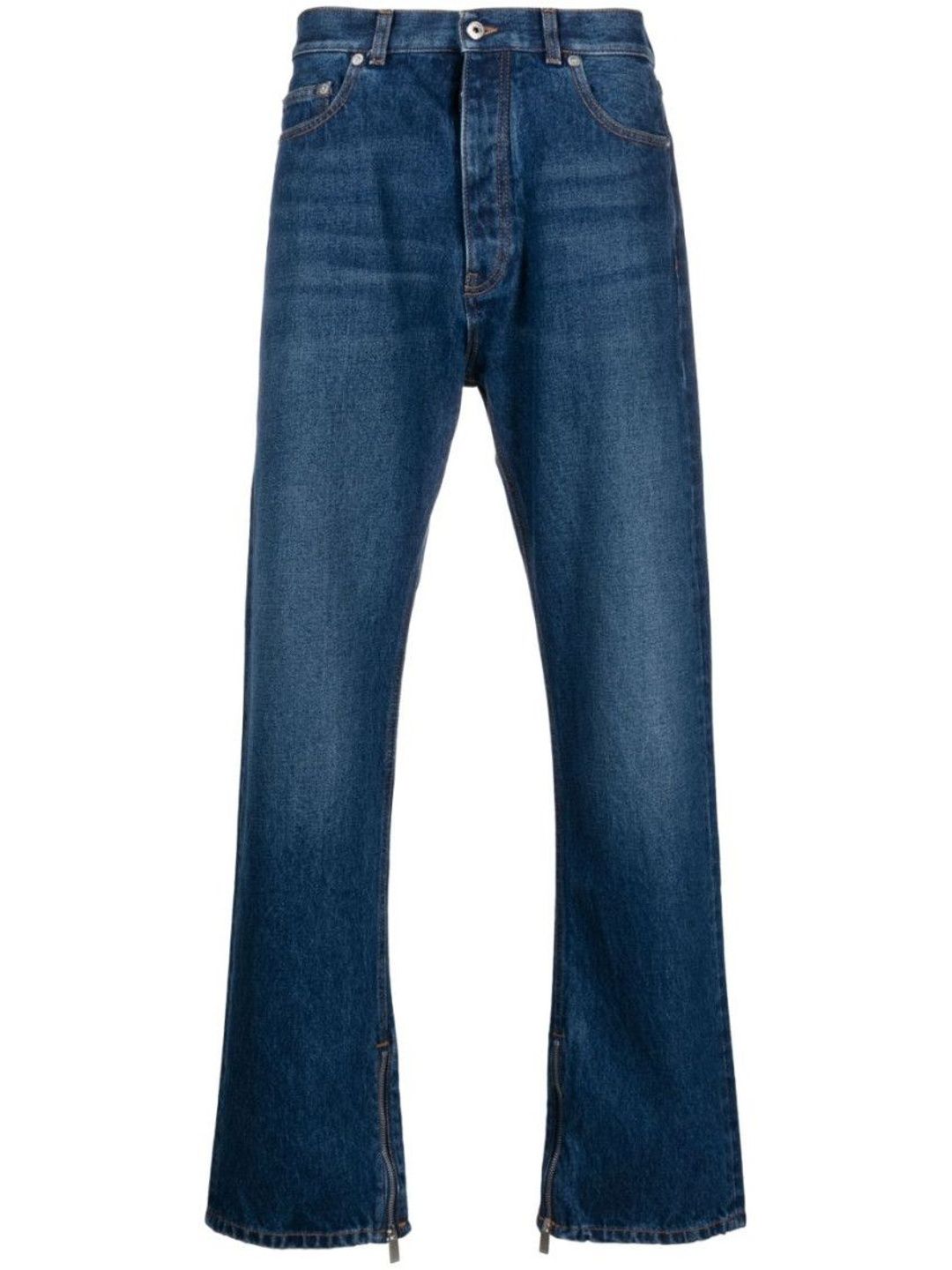 Dark Blue Straight Jeans-image-43