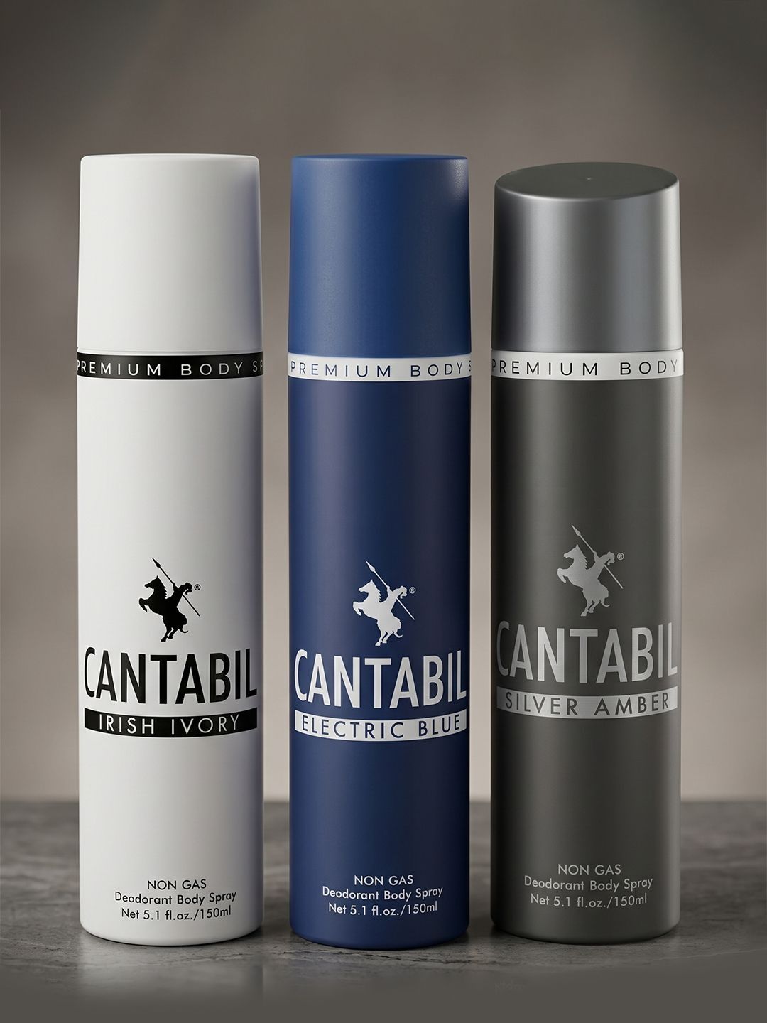 Cantabil Set Of 3 Long Lasting Deodorant - 150ml Each-image-17