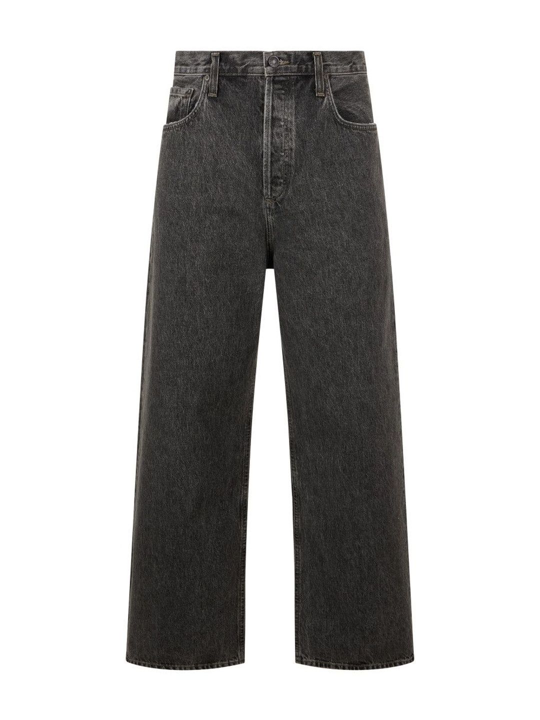 agolde Dark Grey Loose Jeans-picture-54
