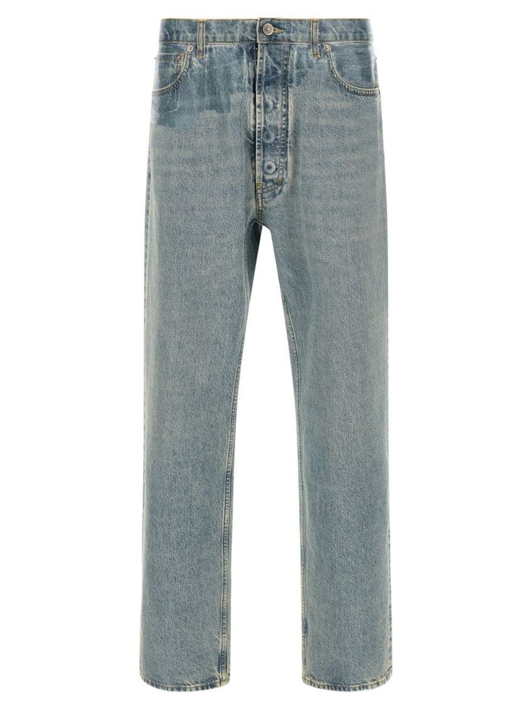 maison margiela Light Blue Straight Jeans-picture-26