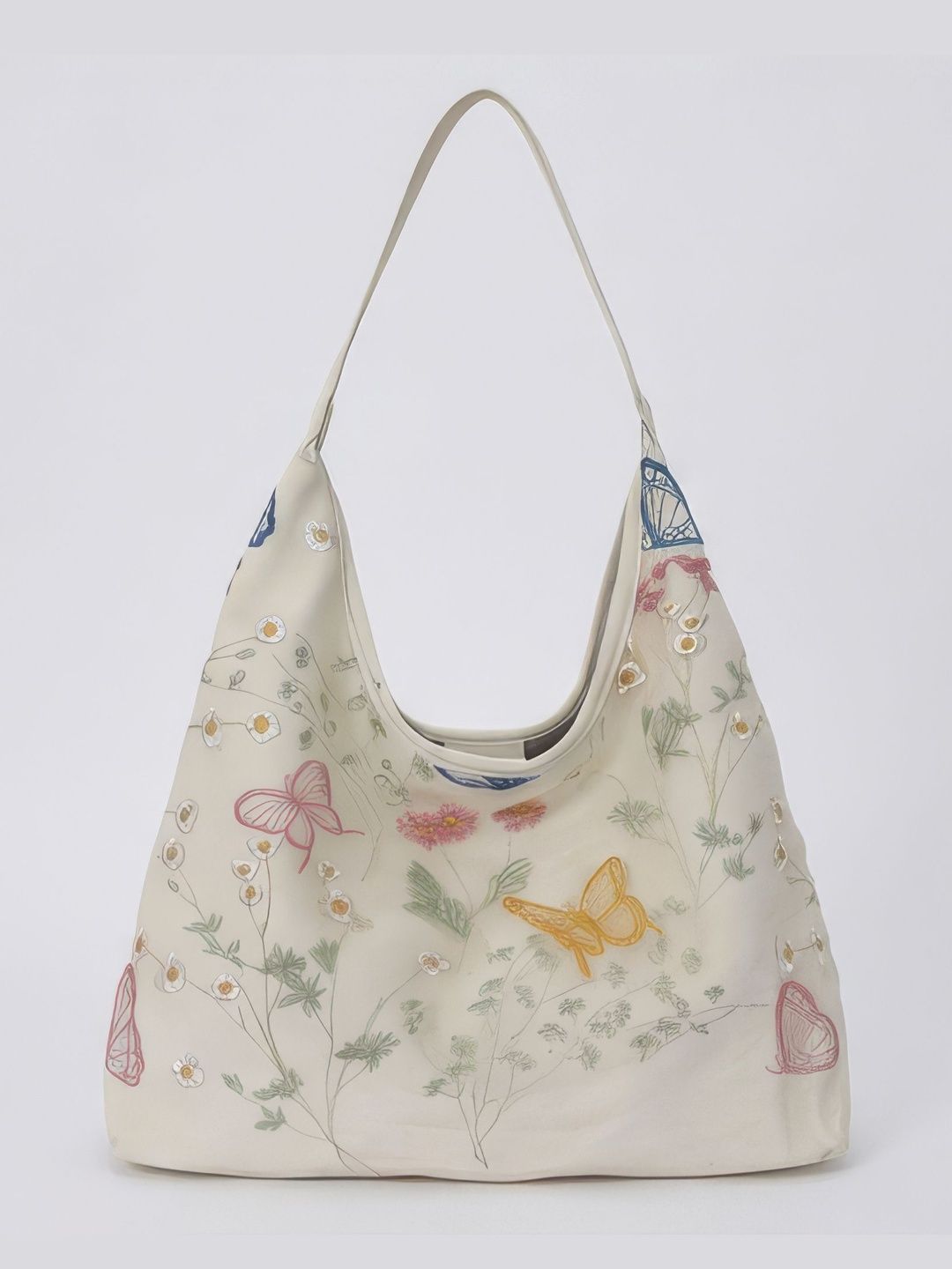 StyleCast x Revolte Floral Printed PU Bucket Shoulder Bag-picture-14