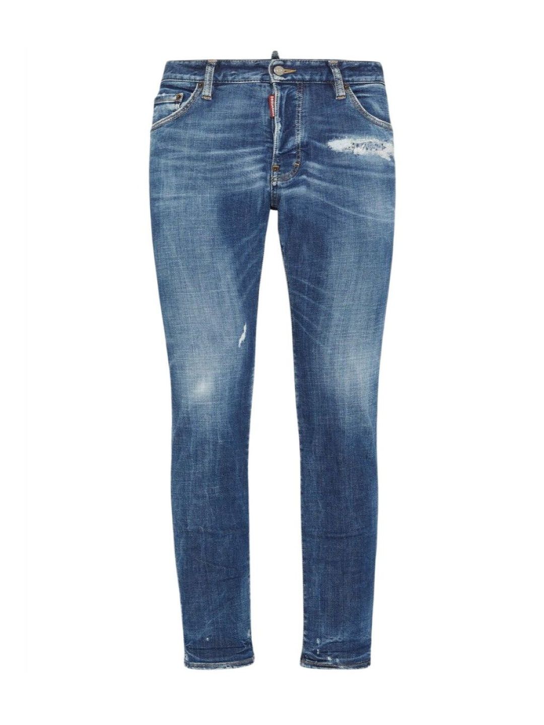 Blue Distressed Jeans-image-1