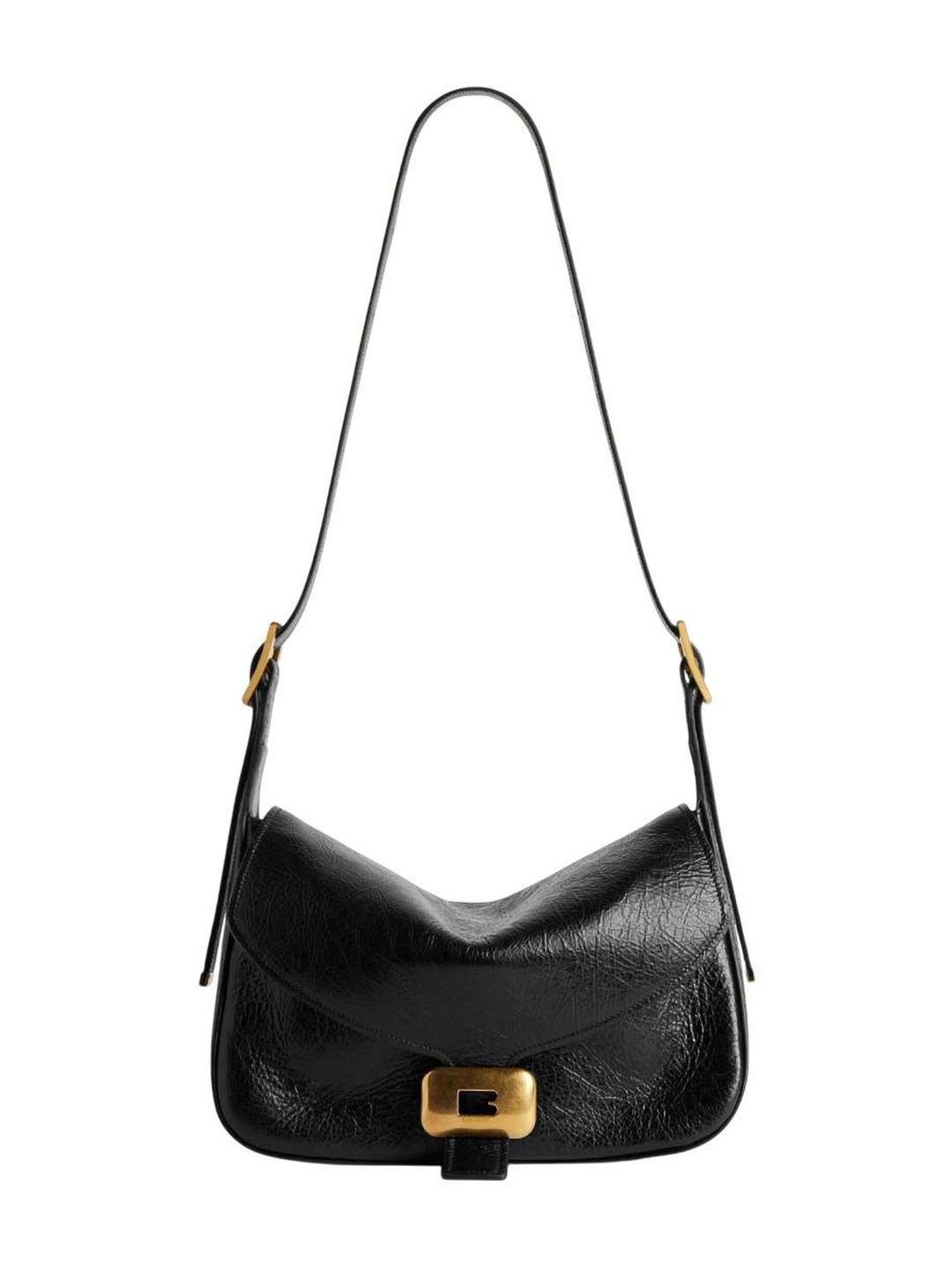 balenciaga Black Clicca Medium Shoulder Bag-picture-37