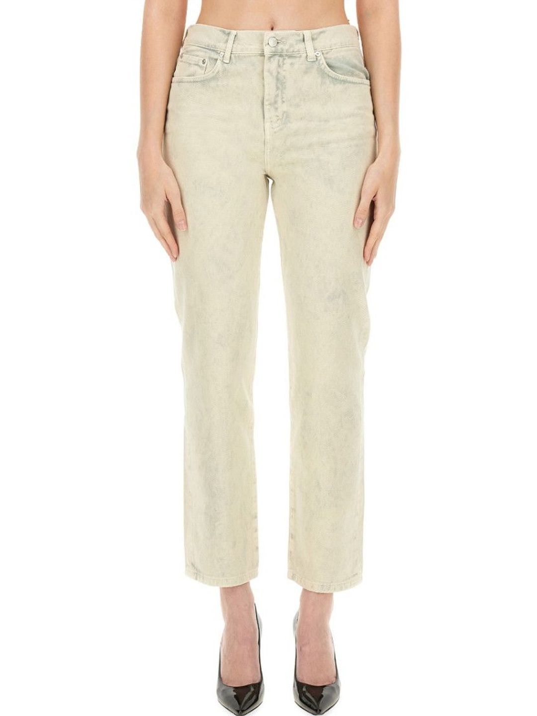 moschino Denim Straight High Rise Jeans-picture-16