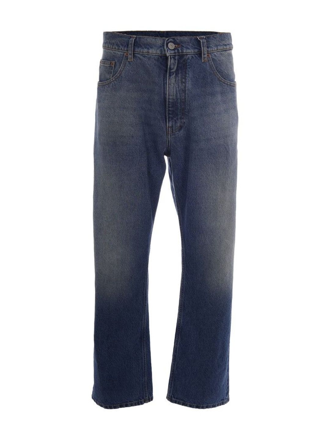 mm6 maison margiela Dark Blue Regular Jeans-picture-33
