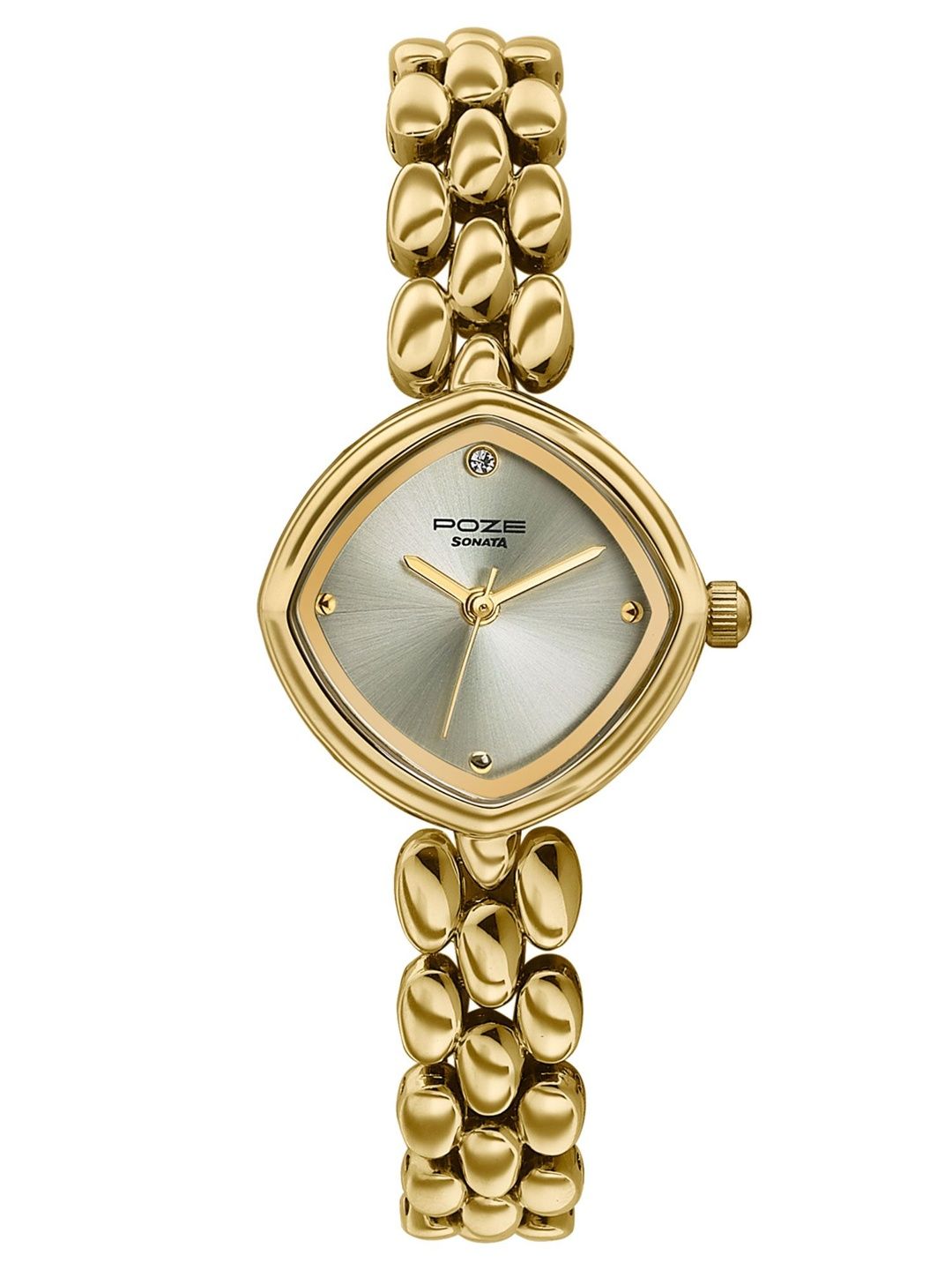 Sonata Women Dial & Stainless Steel Bracelet Style Straps Analogue Watch SP80191YM01W-picture-28