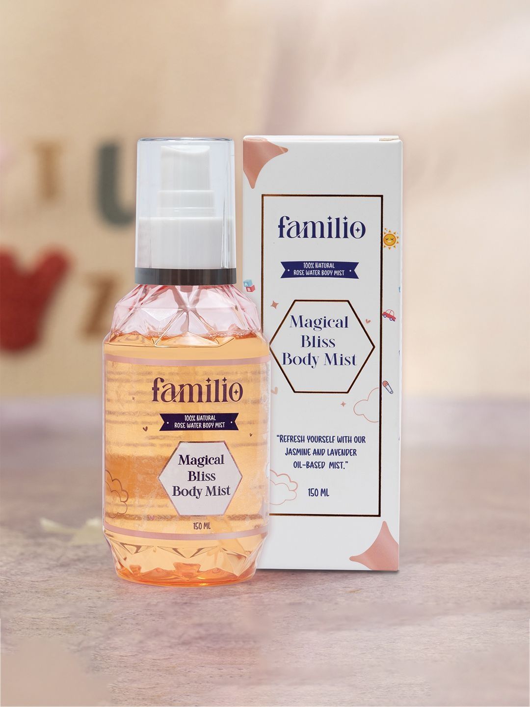 Familio Set Of 3 Chocolate Body Wash Fruity Delight Face Wash & Magical Bliss Mist-image-10