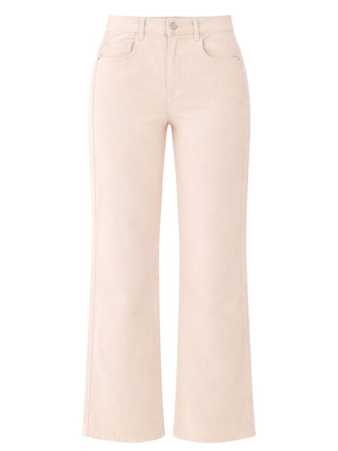 isabel marant Beige Straight High Rise Jeans-picture-17