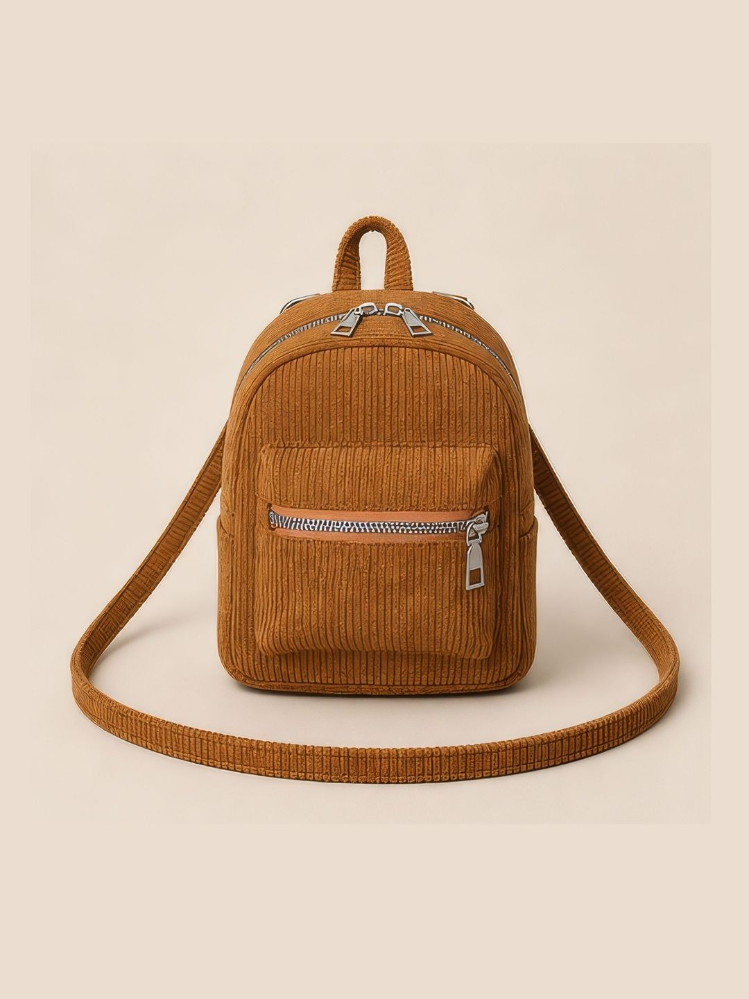 CORSICA Textured Small Solid Backpack-image-21