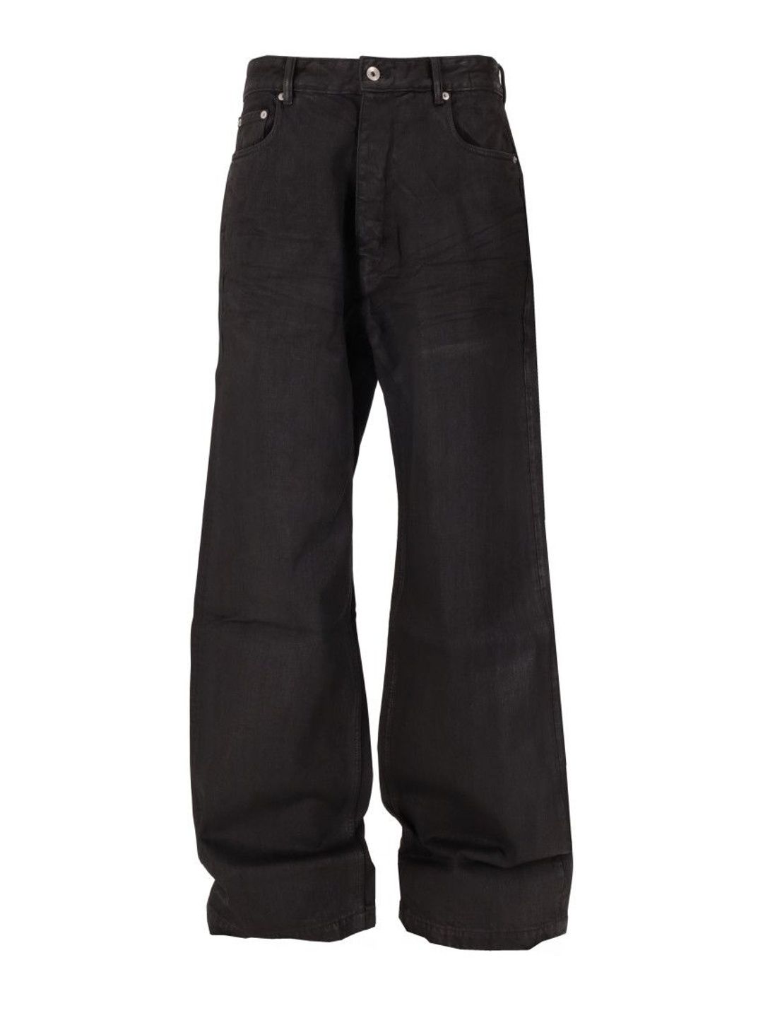 rick owens Black Loose Jeans-picture-11