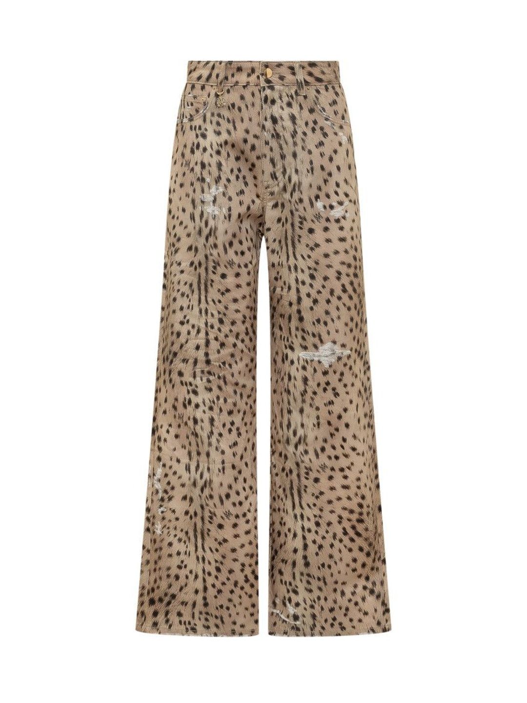 amiri Brown Relaxed High Rise Jeans-picture-57