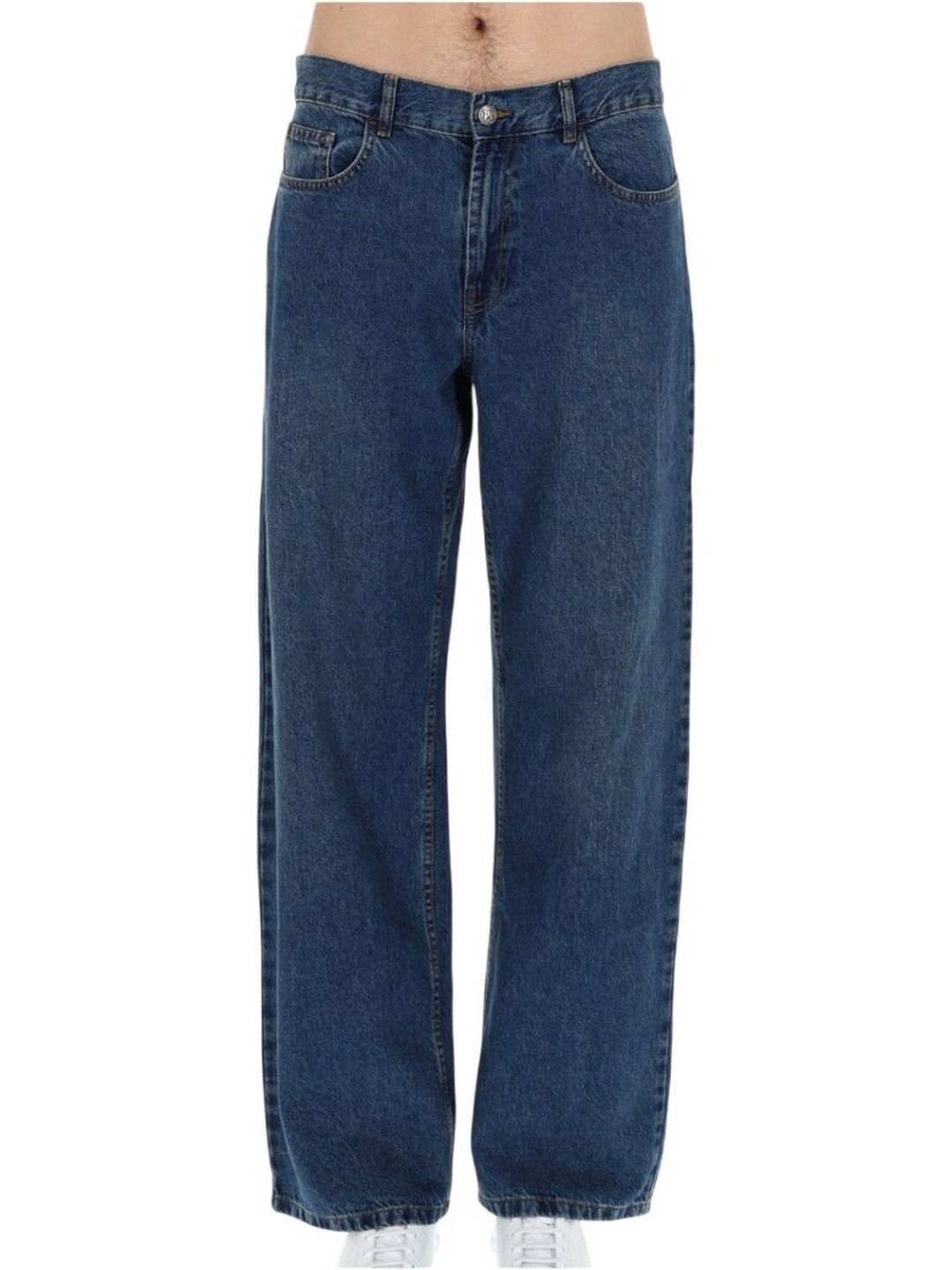 palm angels Blue Loose Mid Rise Jeans-picture-57