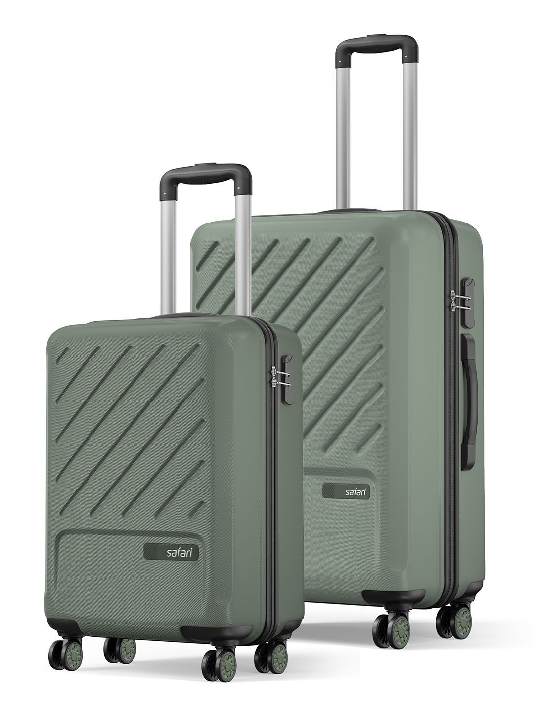 Safari Set Of 2 Symphony Textured Hard Sided Trolley Bags-picture-58