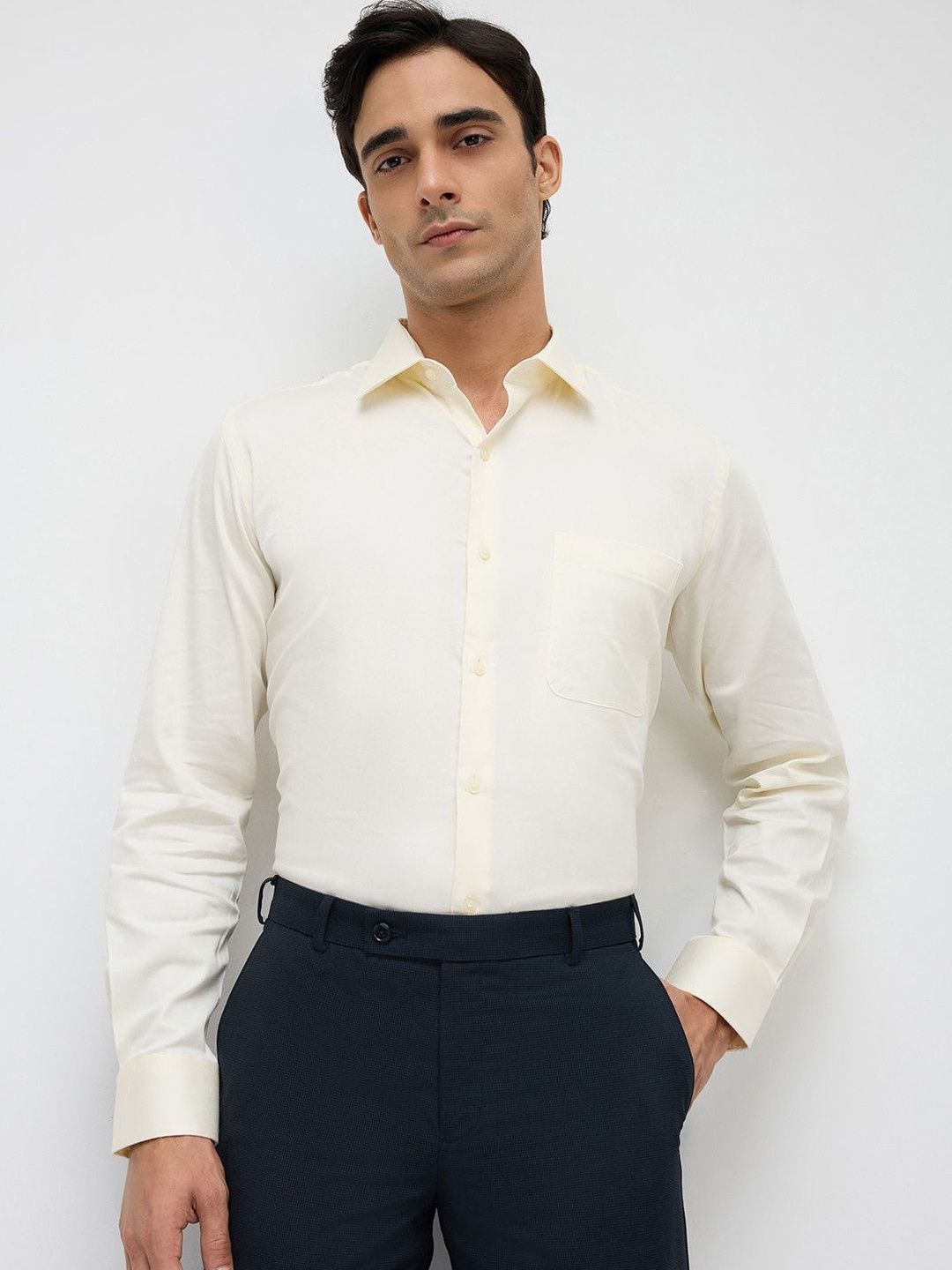 Park Avenue Men Slim Fit Formal Shirt-picture-16