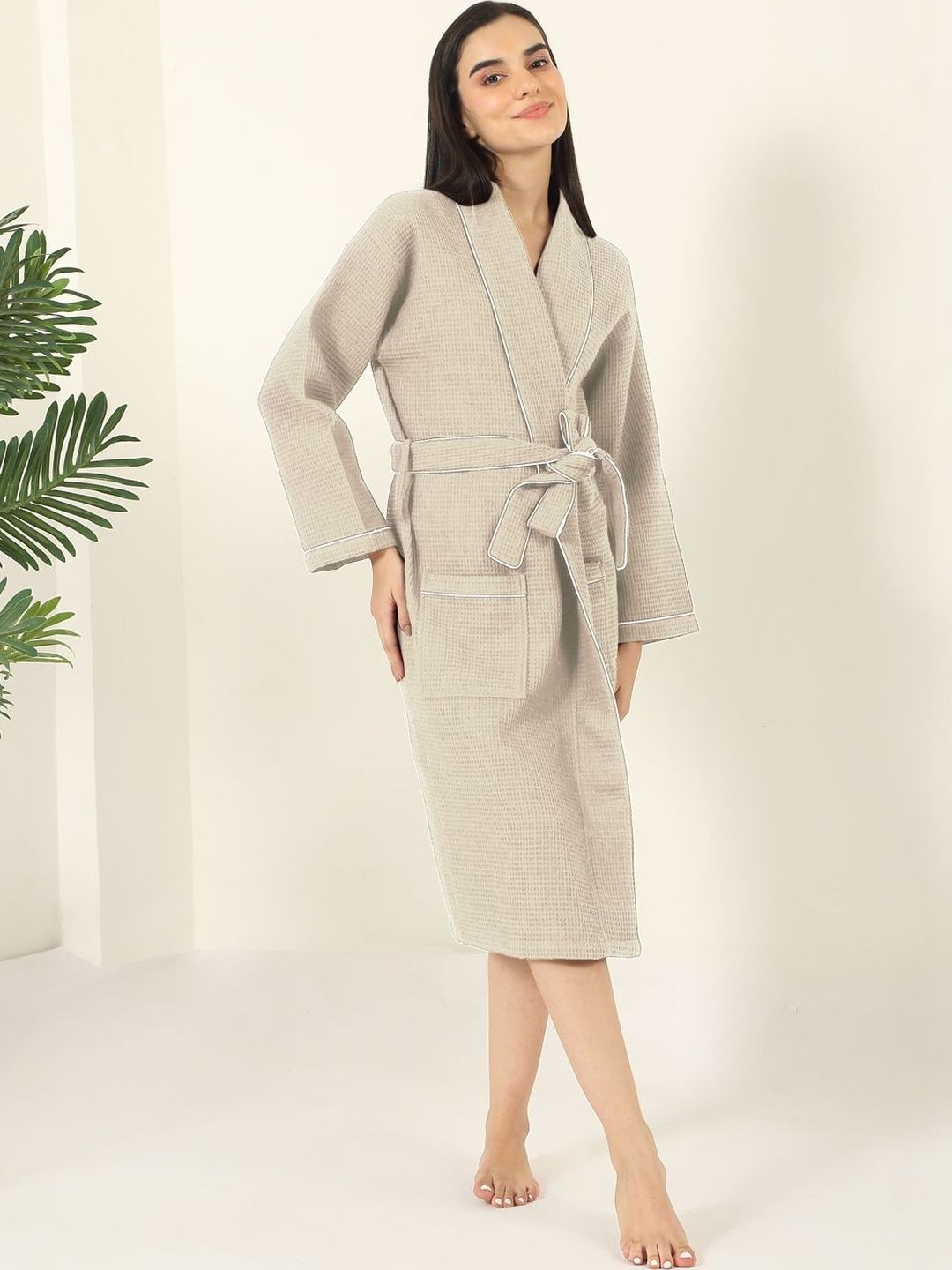 Mulberry Living Cotton Bath Robe-image-48
