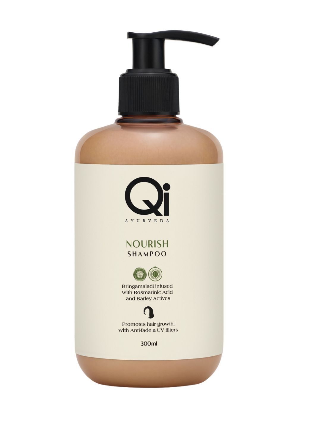 Qi Ayurveda Nourish Hair Growth Shampoo With Bhringraj - 300 ml-picture-50