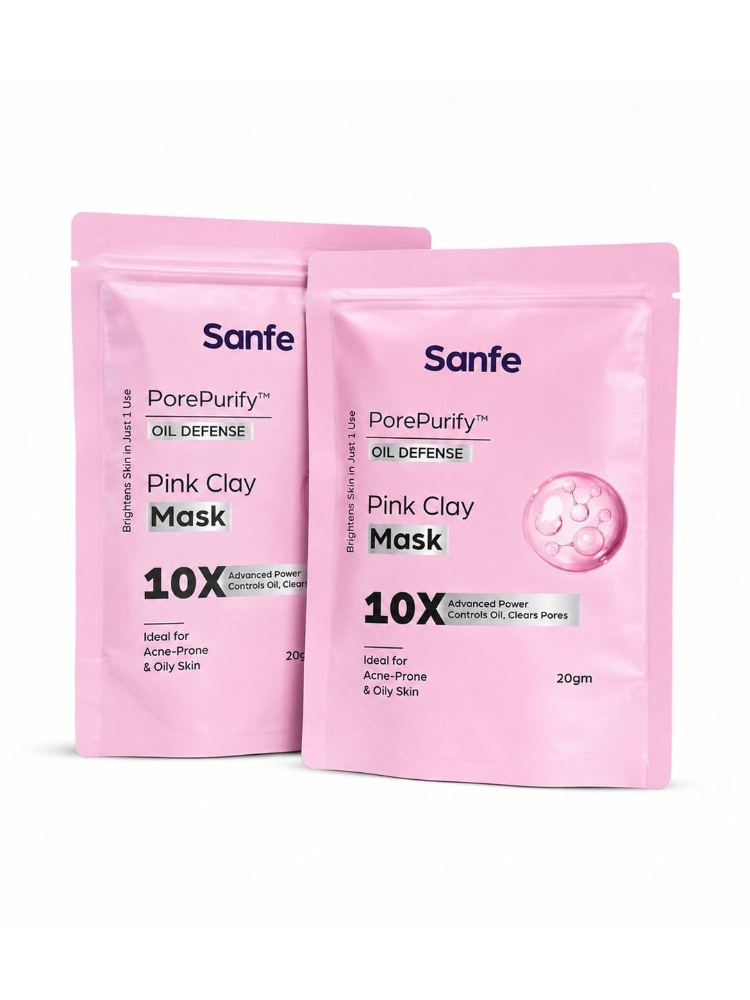 Sanfe Set Of 2 Pore Purify Pink Clay Mask - 20 g Each-picture-38