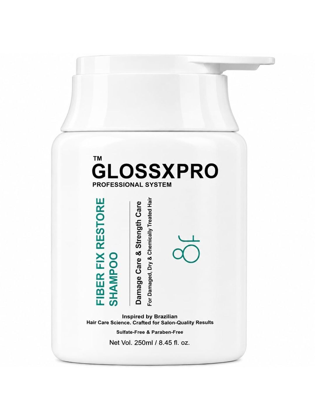 GLOSS X PRO PROFESSIONAL SYSTEM Fiber Fix Restore Shampoo - 250 ml-picture-50