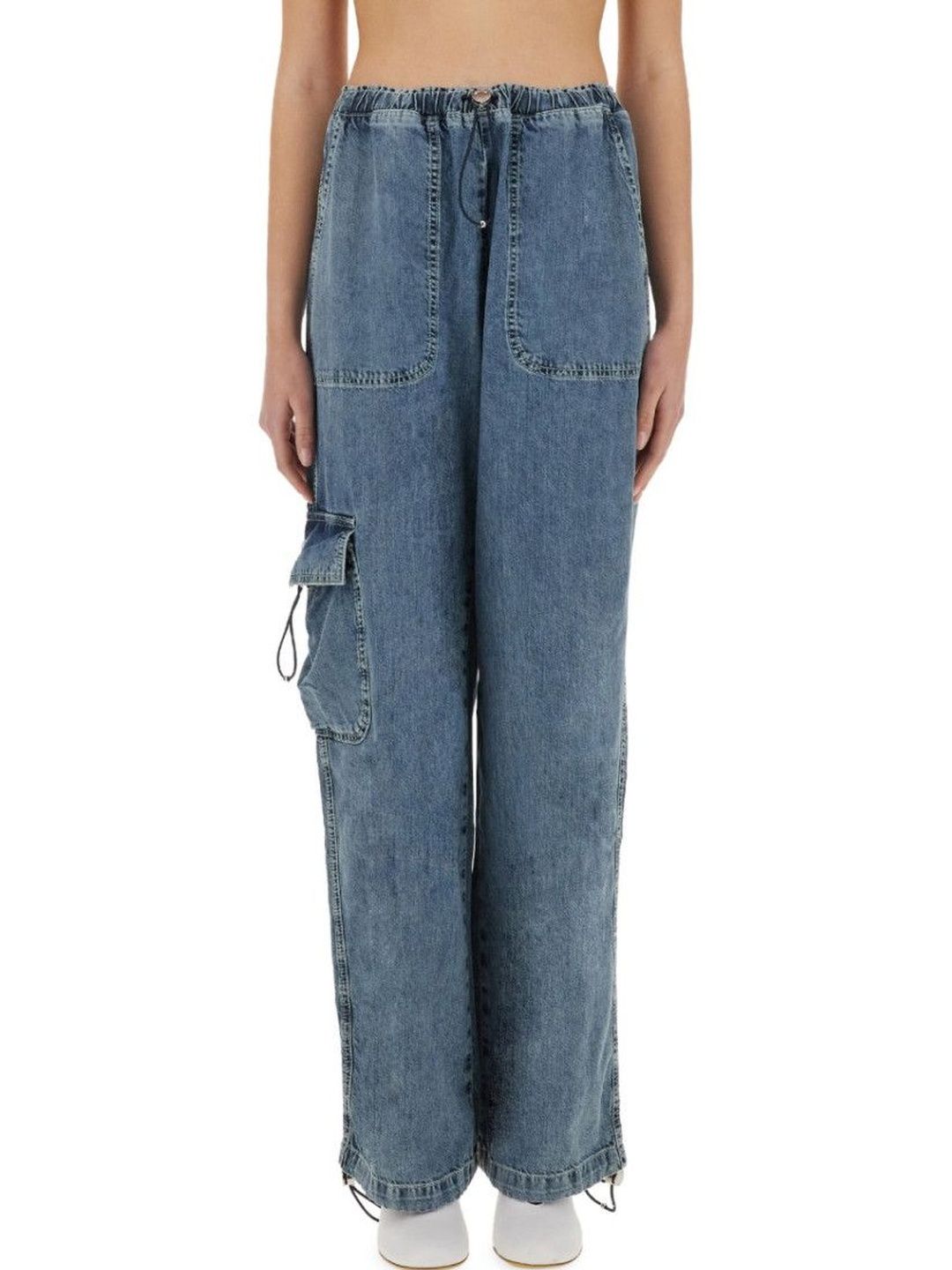 moschino Denim Loose Mid Rise Jeans-picture-15