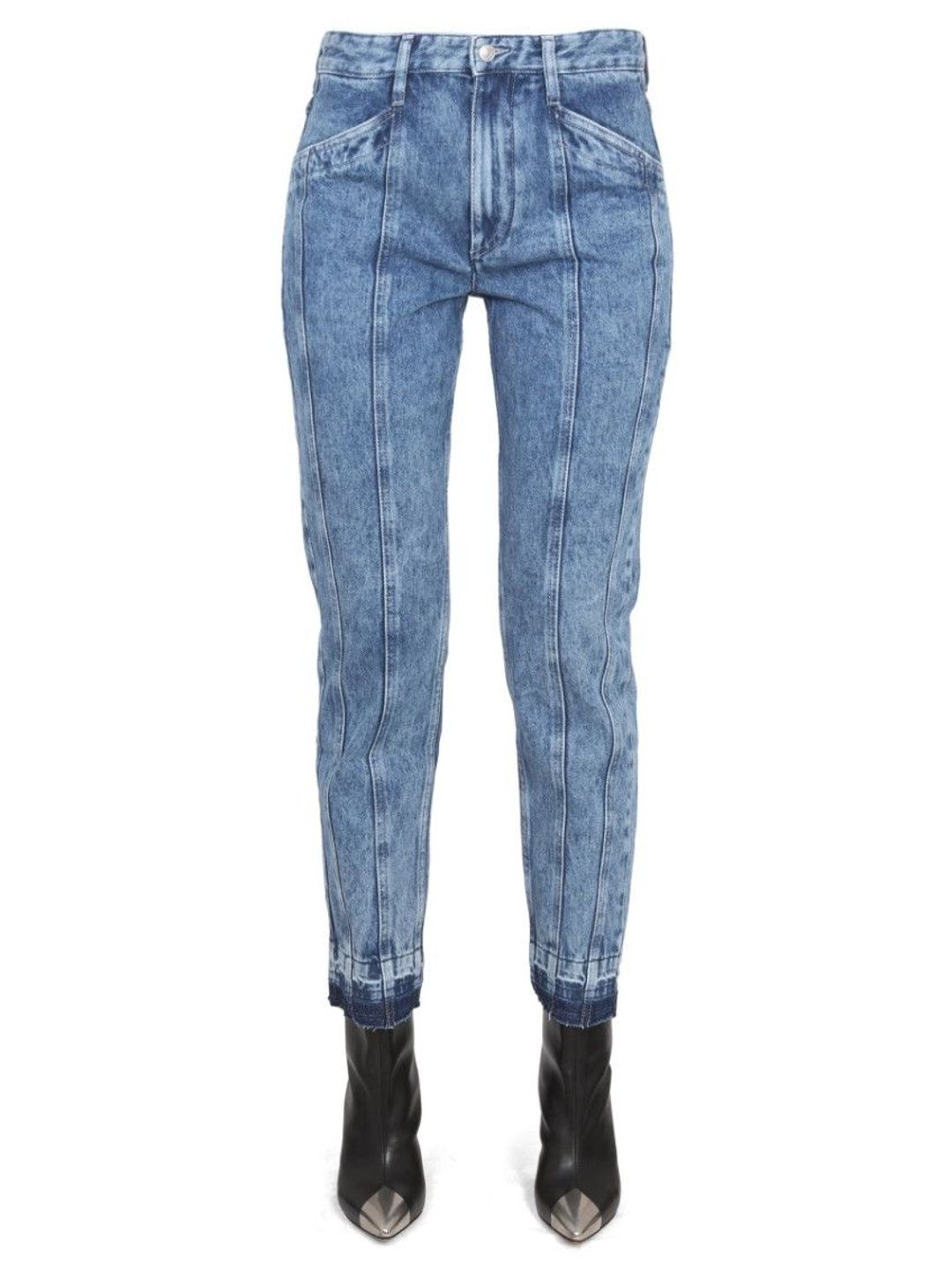 marant etoile Denim Tapered High Rise Jeans-picture-15