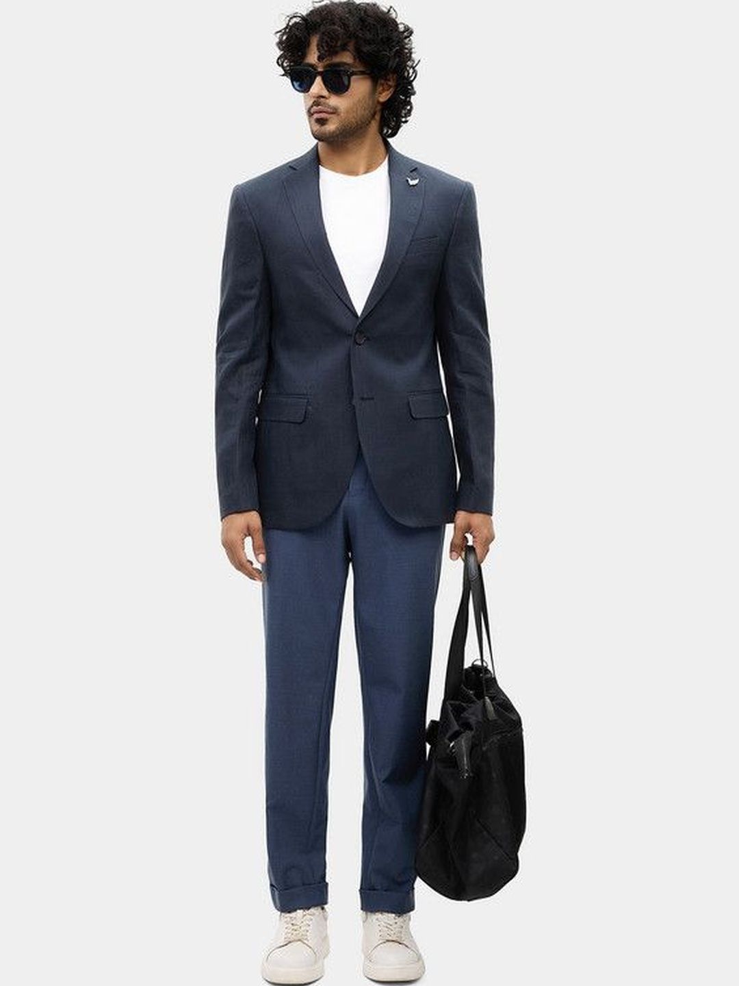 Blackberrys Notched Lapel Single-Breasted Slim Fit Formal Blazer-picture-14