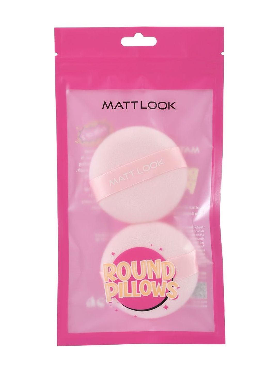mattlook MATT LOOK Set Of 2 Round Pillows Powder Puff -01-picture-18