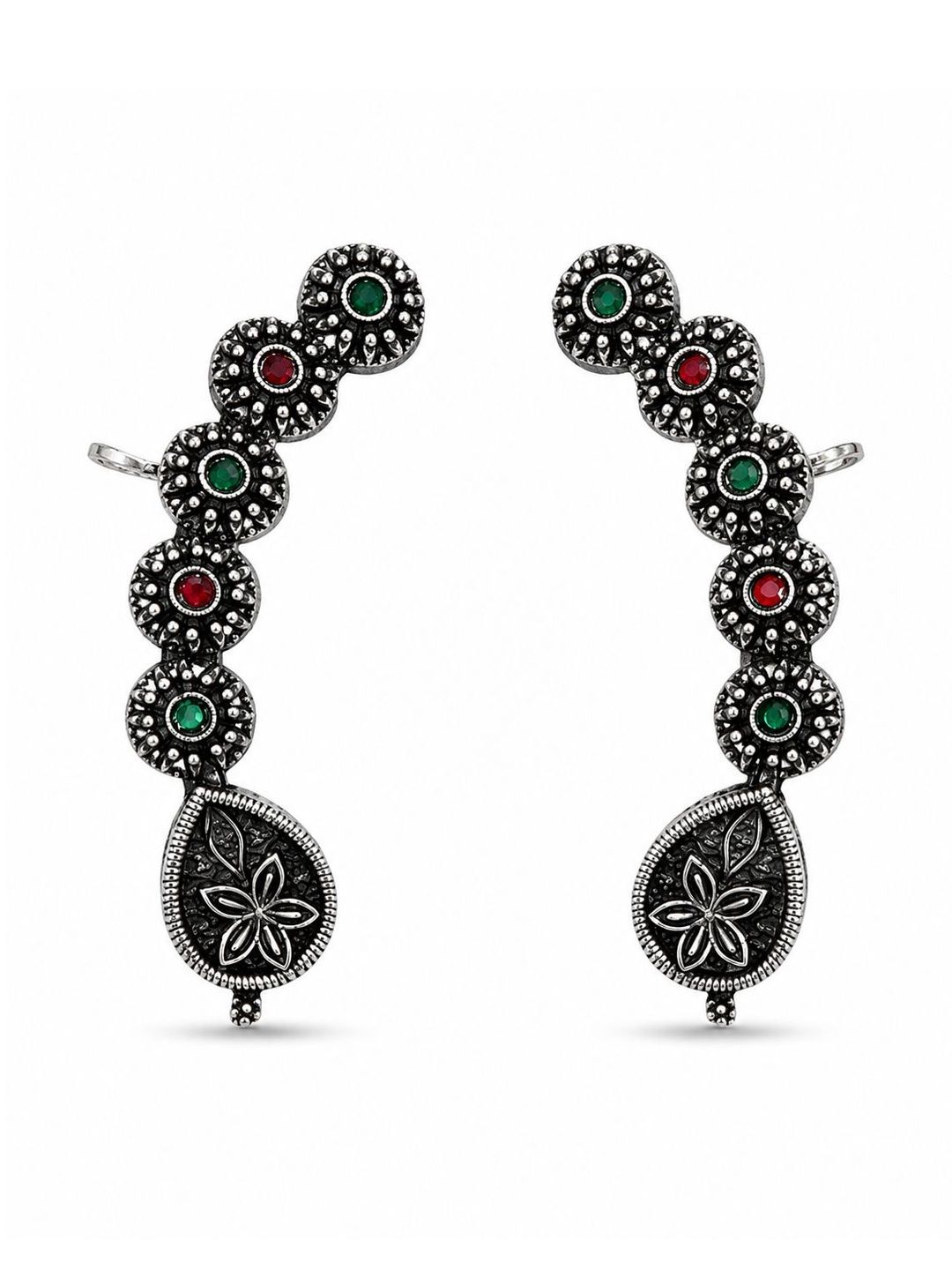 RIAASA Floral Ear Cuff Earrings-picture-28