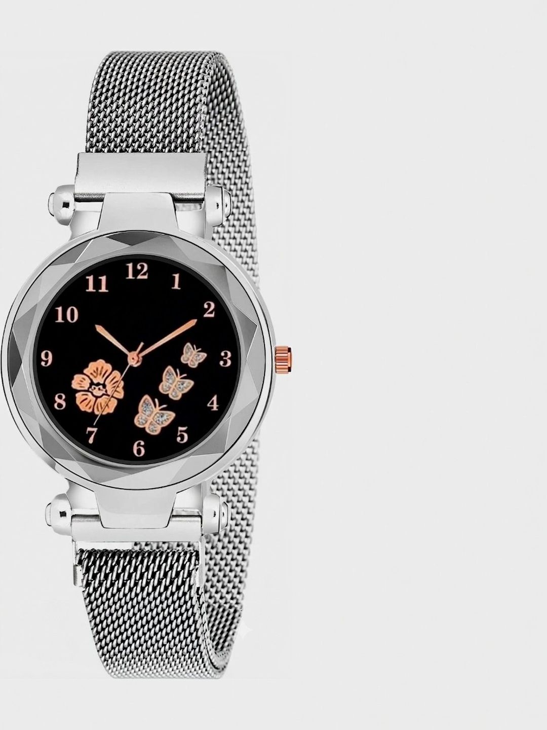 SWADESI STUFF Women Printed Dial & Straps Analogue Date Aperture Watch MAGNET