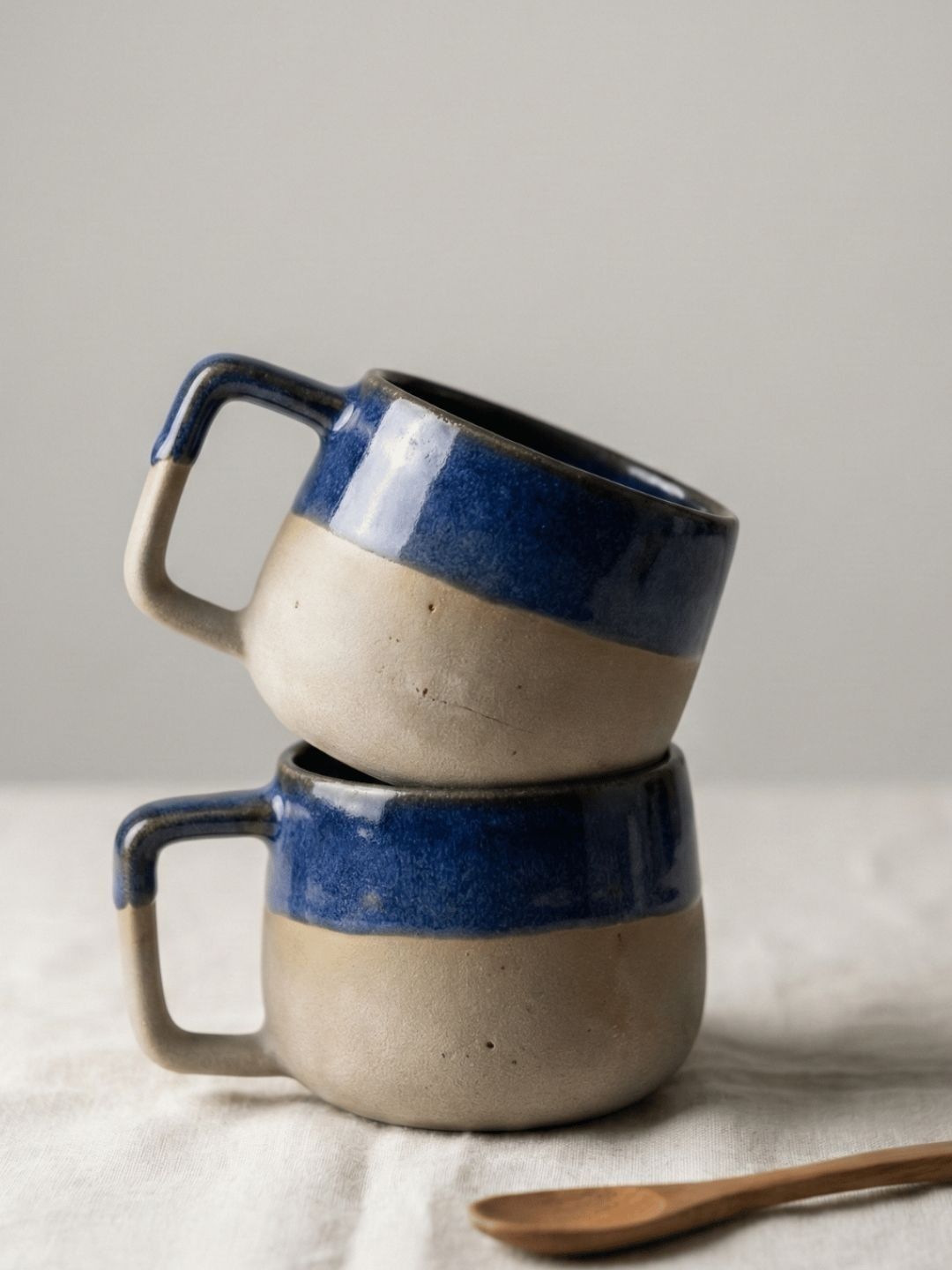 CHAAK DESIGN Multicoloured Crafted Ceramics Solid Ceramic Glossy Mugs Set of Cups and Mugs-image-16