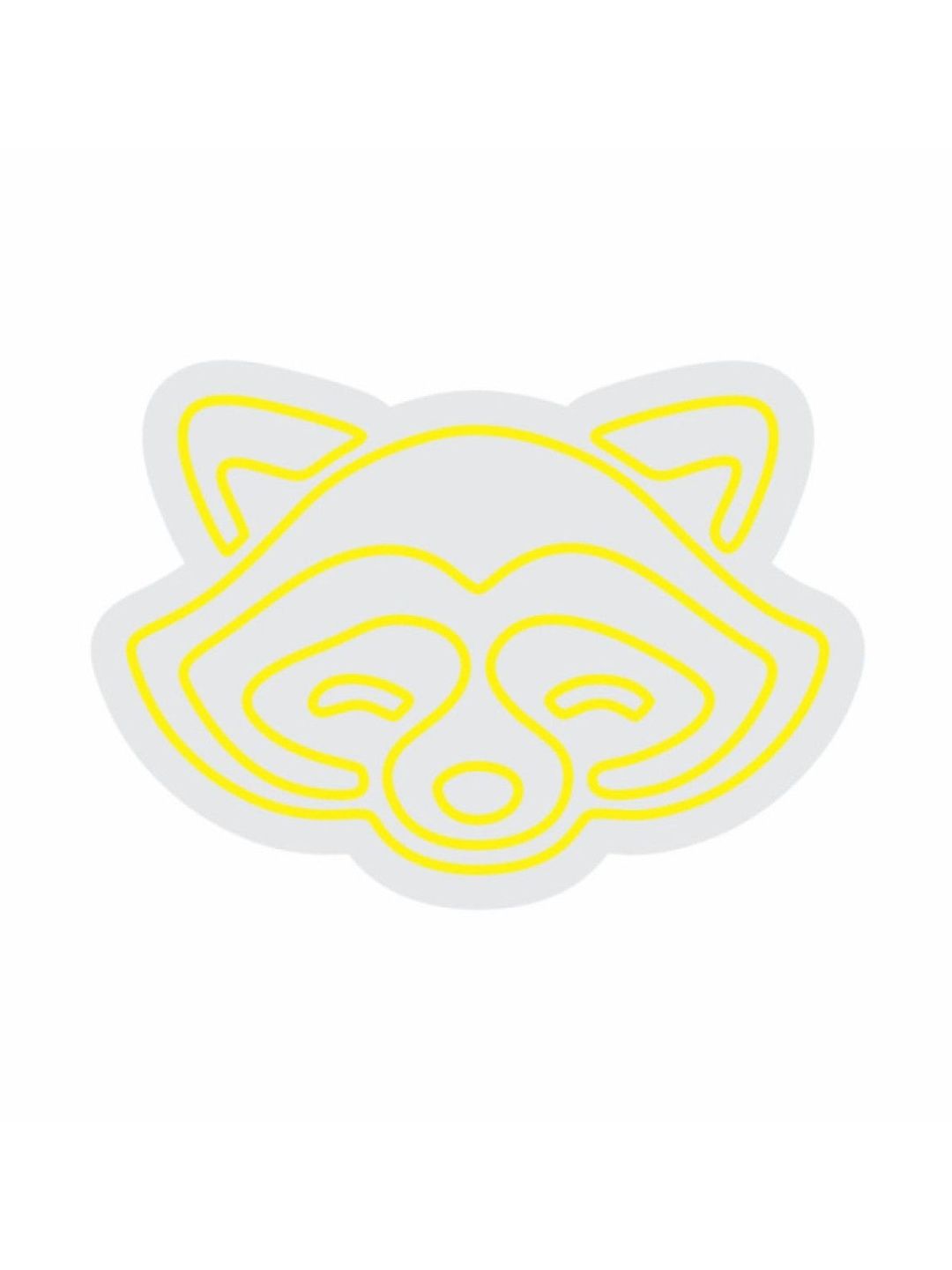 Custom Neon Raccoon Face Neon Sign-picture-46