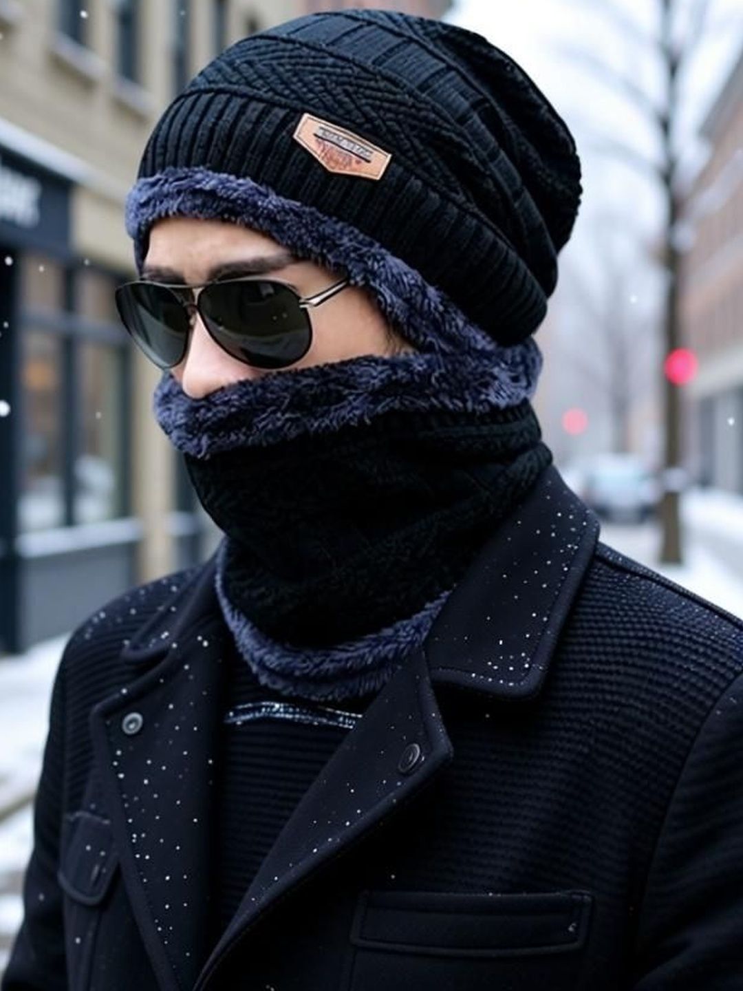 Evanden Unisex Woollen Beanie-picture-50