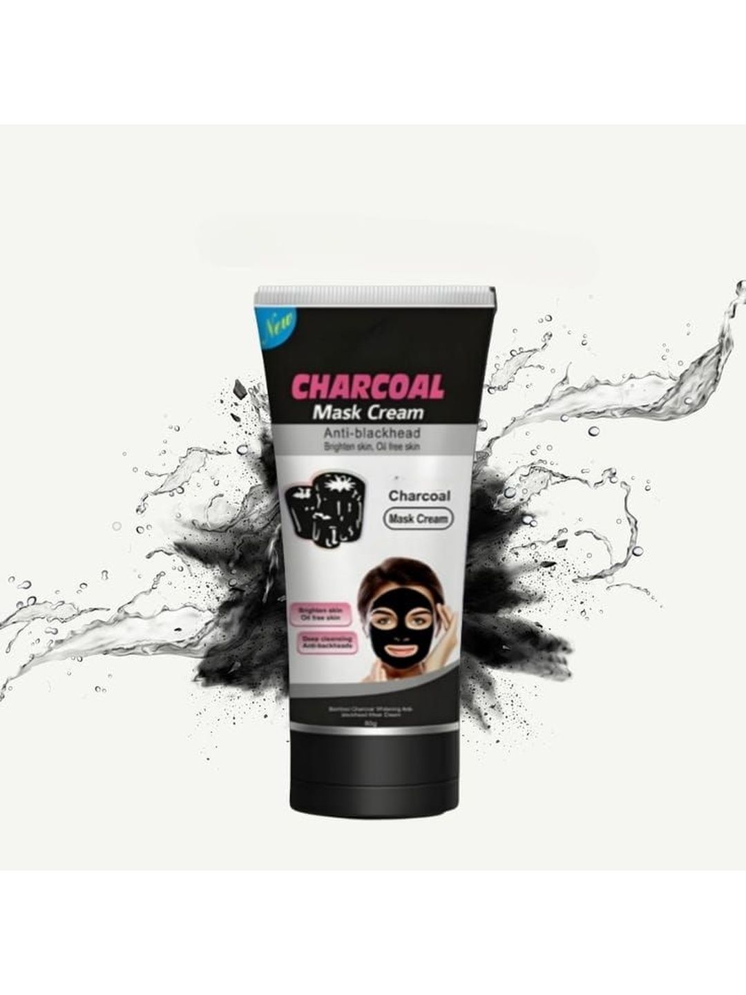 ShopCircuit Charcoal Mask Cream For Black Head Remover - 130 ml-picture-17