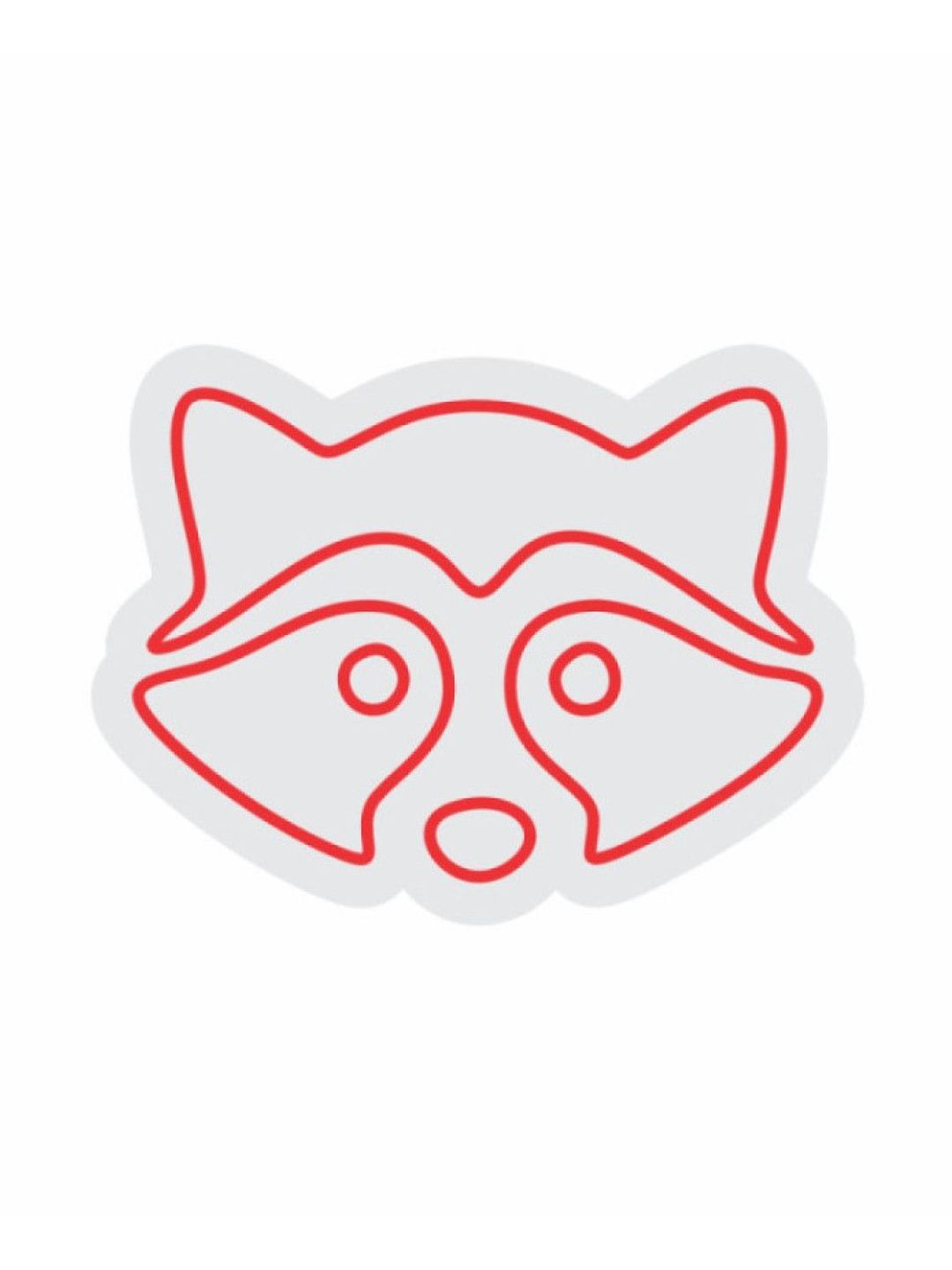 Custom Neon Raccoon Face Neon Sign-picture-13