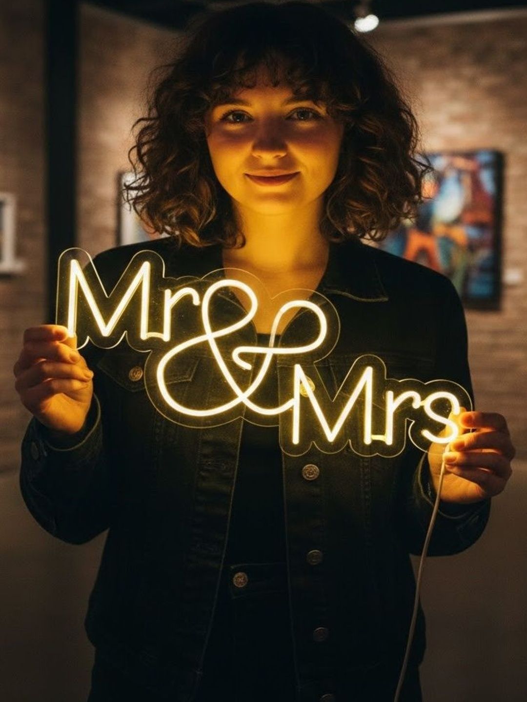 Custom Neon Mr & Mrs Neon Sign-picture-16