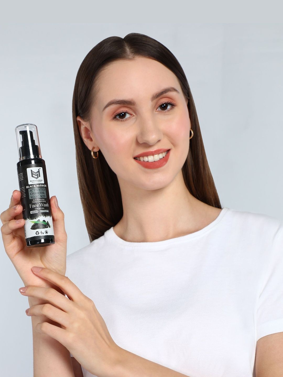 BLACK MIRROR Activated Charcoal Kojic Acid Anti-pollution & Deep Cleansing Face Wash-100ml-picture-5