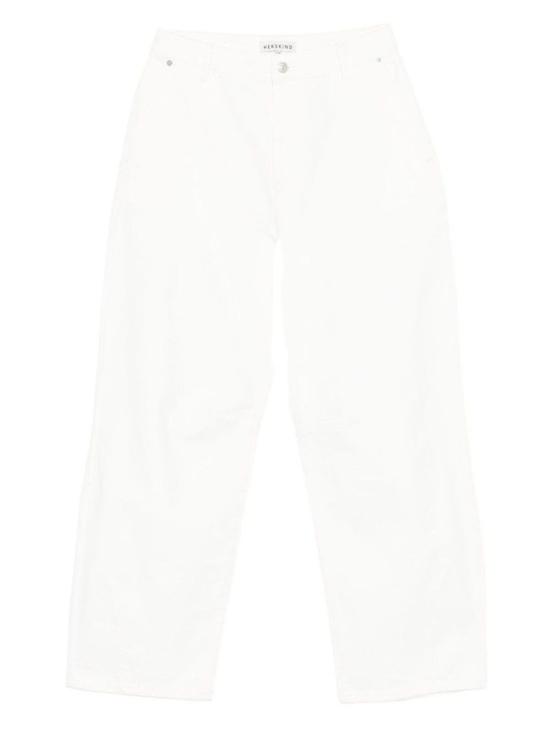 herskind White Straight High Rise Jeans-picture-37