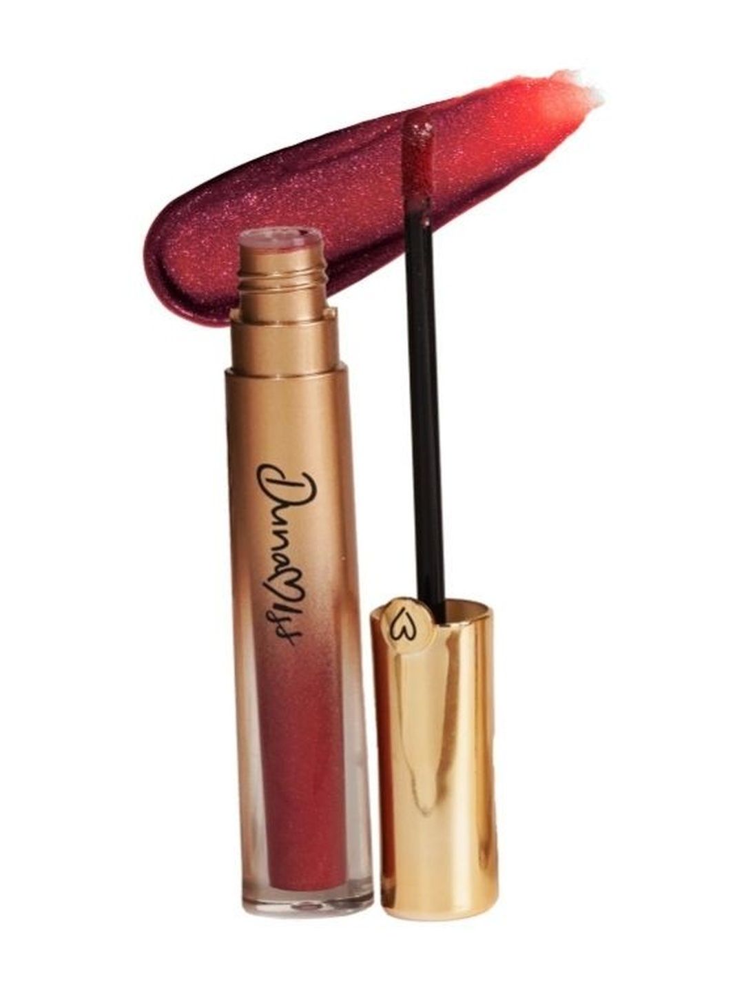 Dunamiss Cosmetics Long Lasting Shimmer Lip Gloss - 5 ml - Plum Drip-image-8