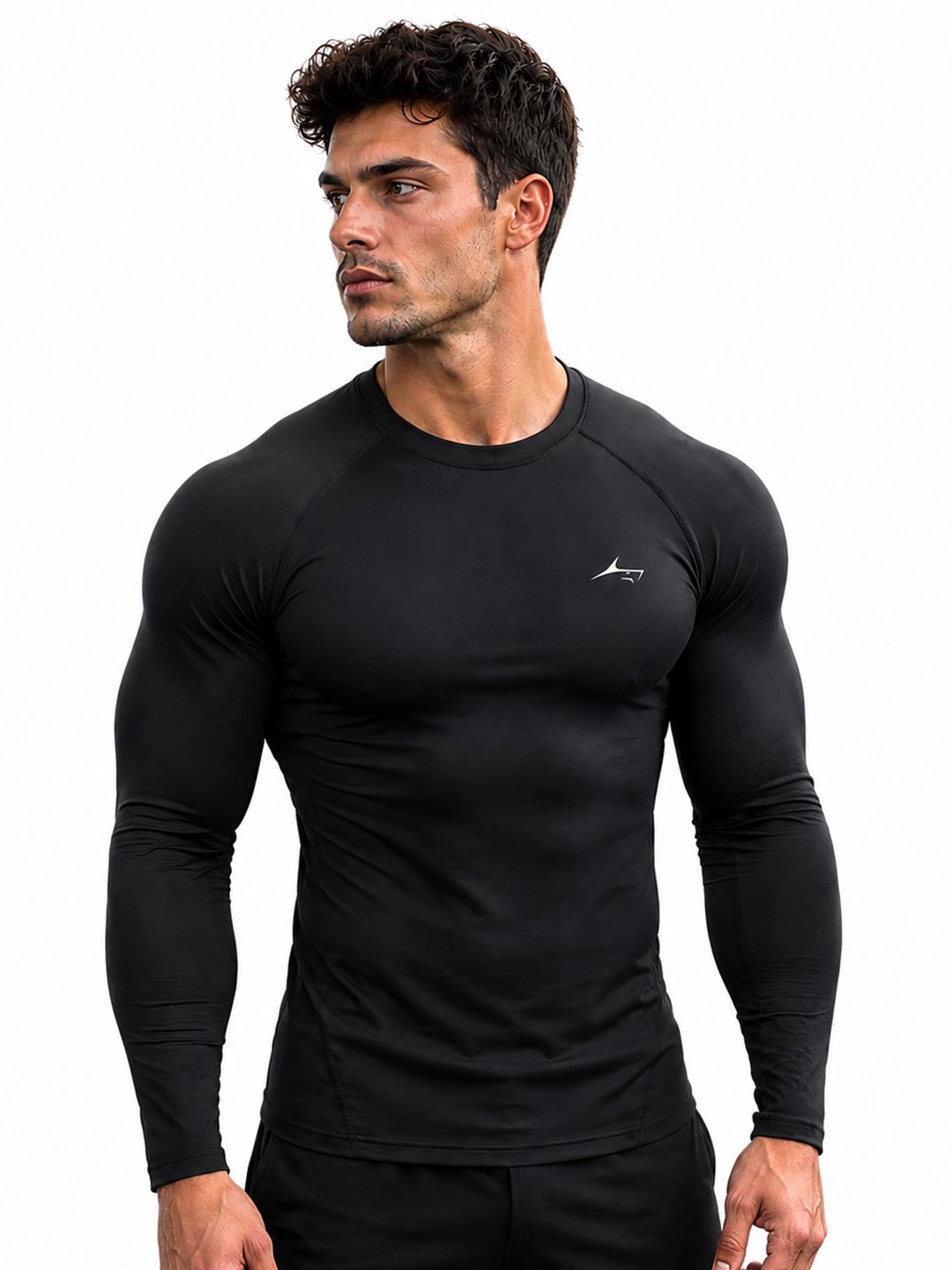 Prosharx Men Brand Logo Dri-FIT Compression T-shirt-image-34