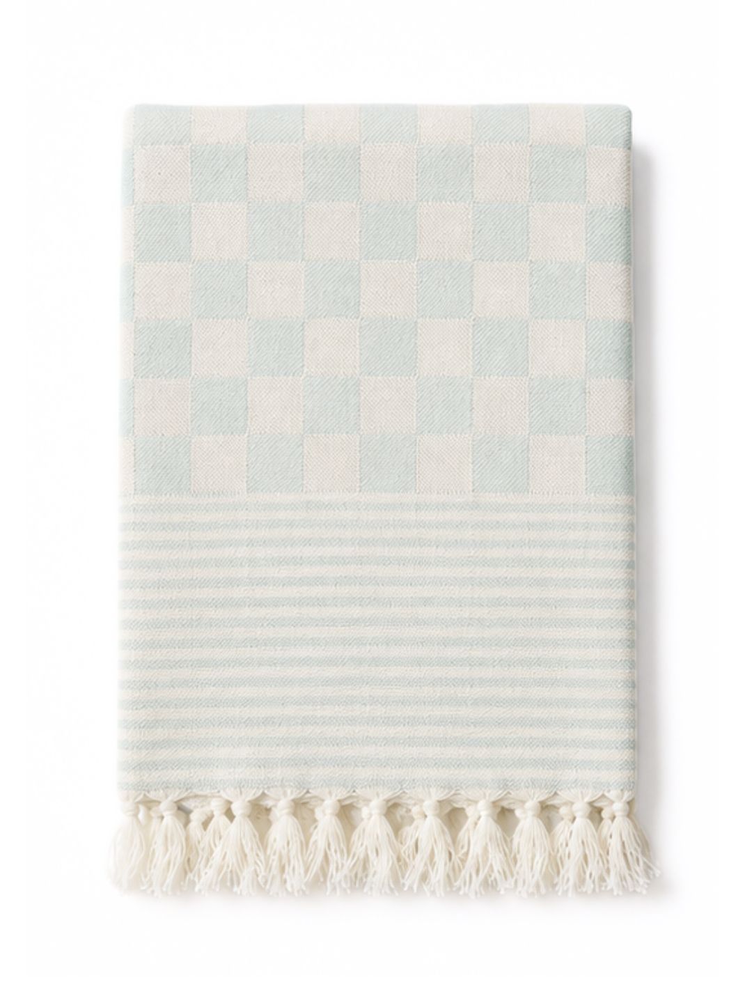 Ethazh Turquoise Blue 1 Printed Bamboo 250 GSM Bath Towel-image-27