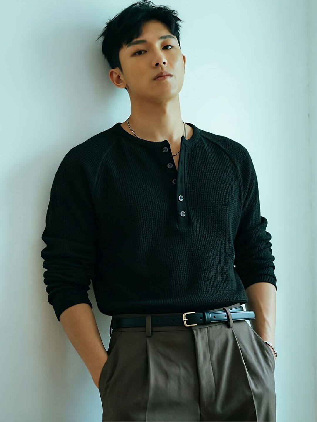 The Modern Soul Men Henley Neck T-shirt-picture-52